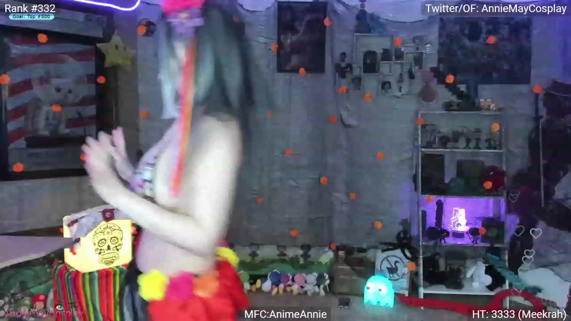Gallery image thumbnail from AnimeAnnie's myfreecams stream on, 11/02/2023, 03:37 image 7 of 20
