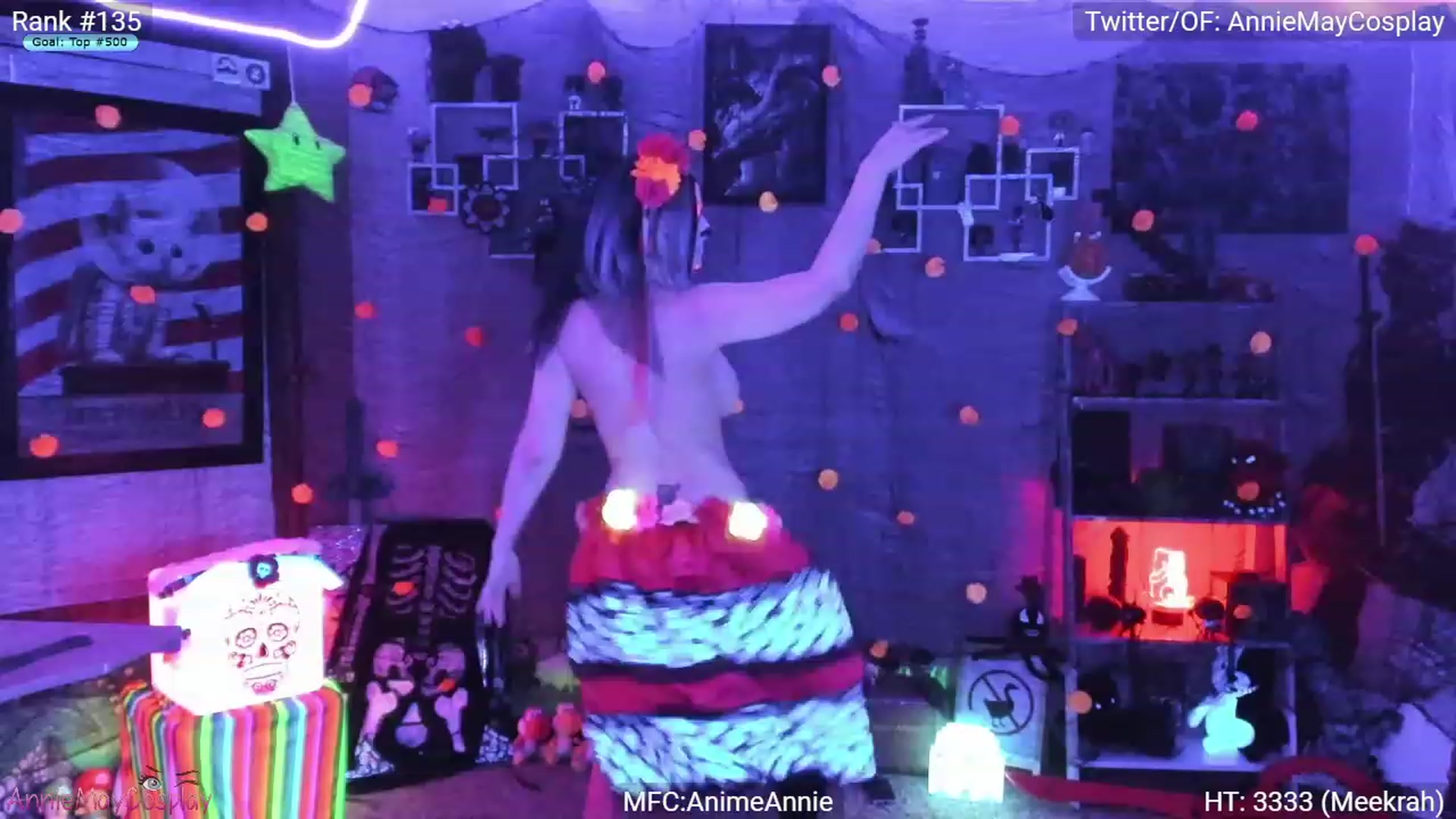 Gallery image thumbnail from AnimeAnnie's myfreecams stream on, 11/02/2023, 03:37 image 12 of 20