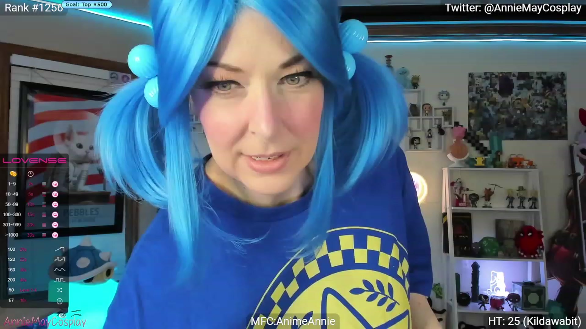 Gallery image thumbnail from AnimeAnnie's myfreecams stream on, 11/07/2023, 02:41 image 1 of 20