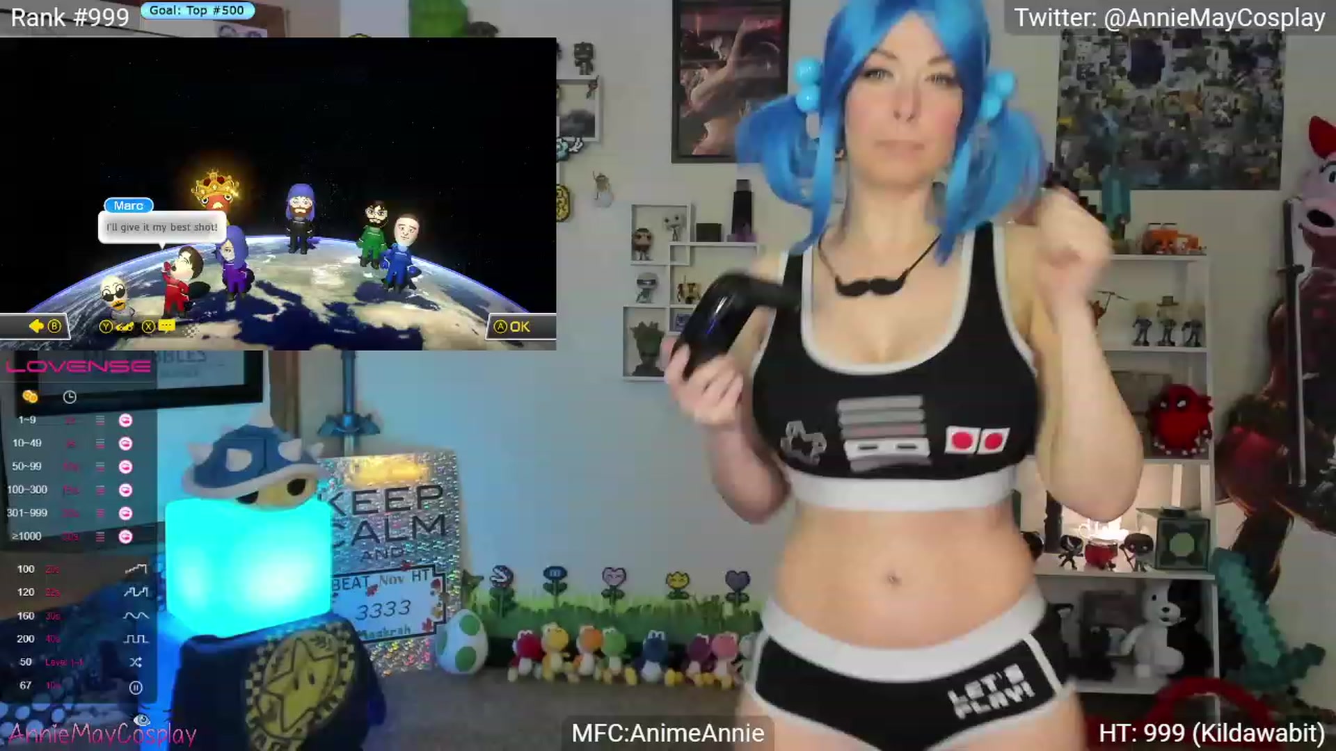 Gallery image thumbnail from AnimeAnnie's myfreecams stream on, 11/07/2023, 02:41 image 10 of 20