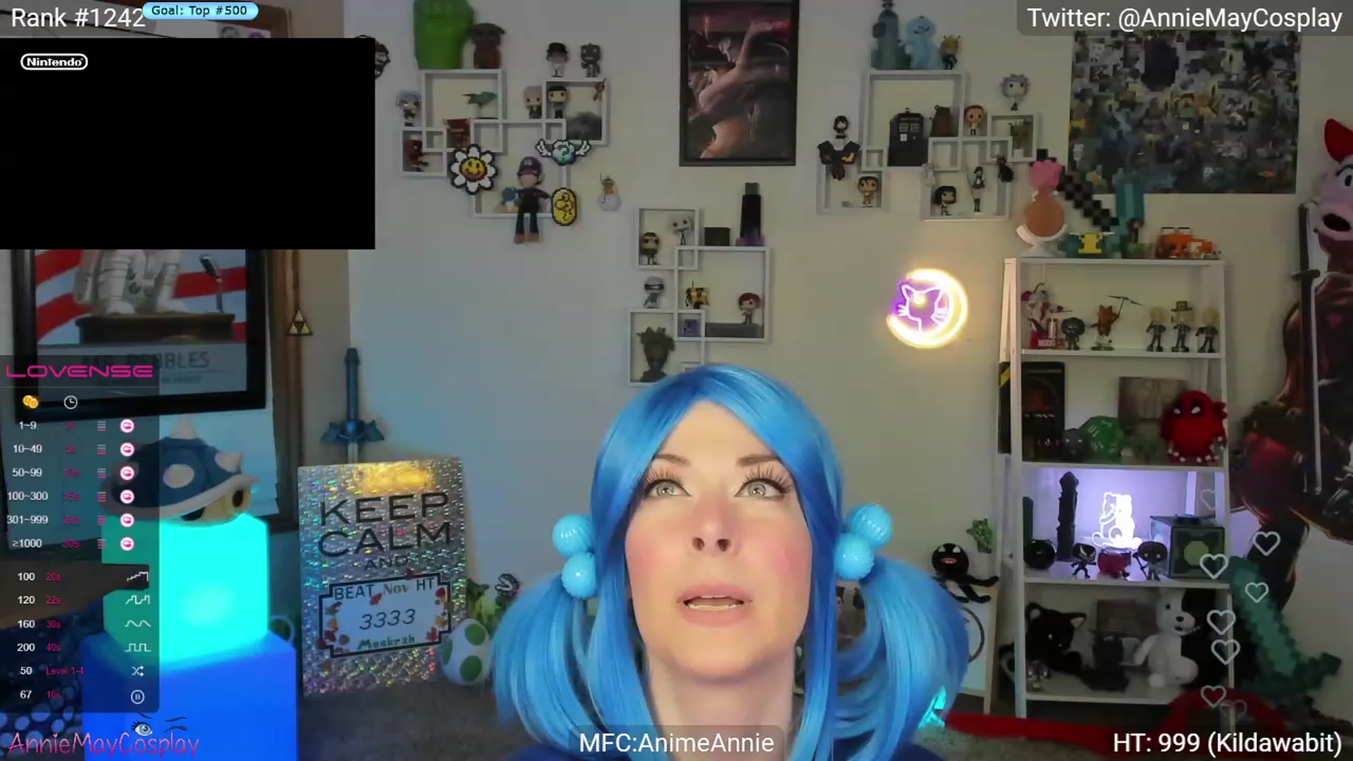 Gallery image thumbnail from AnimeAnnie's myfreecams stream on, 11/07/2023, 02:41 image 3 of 20