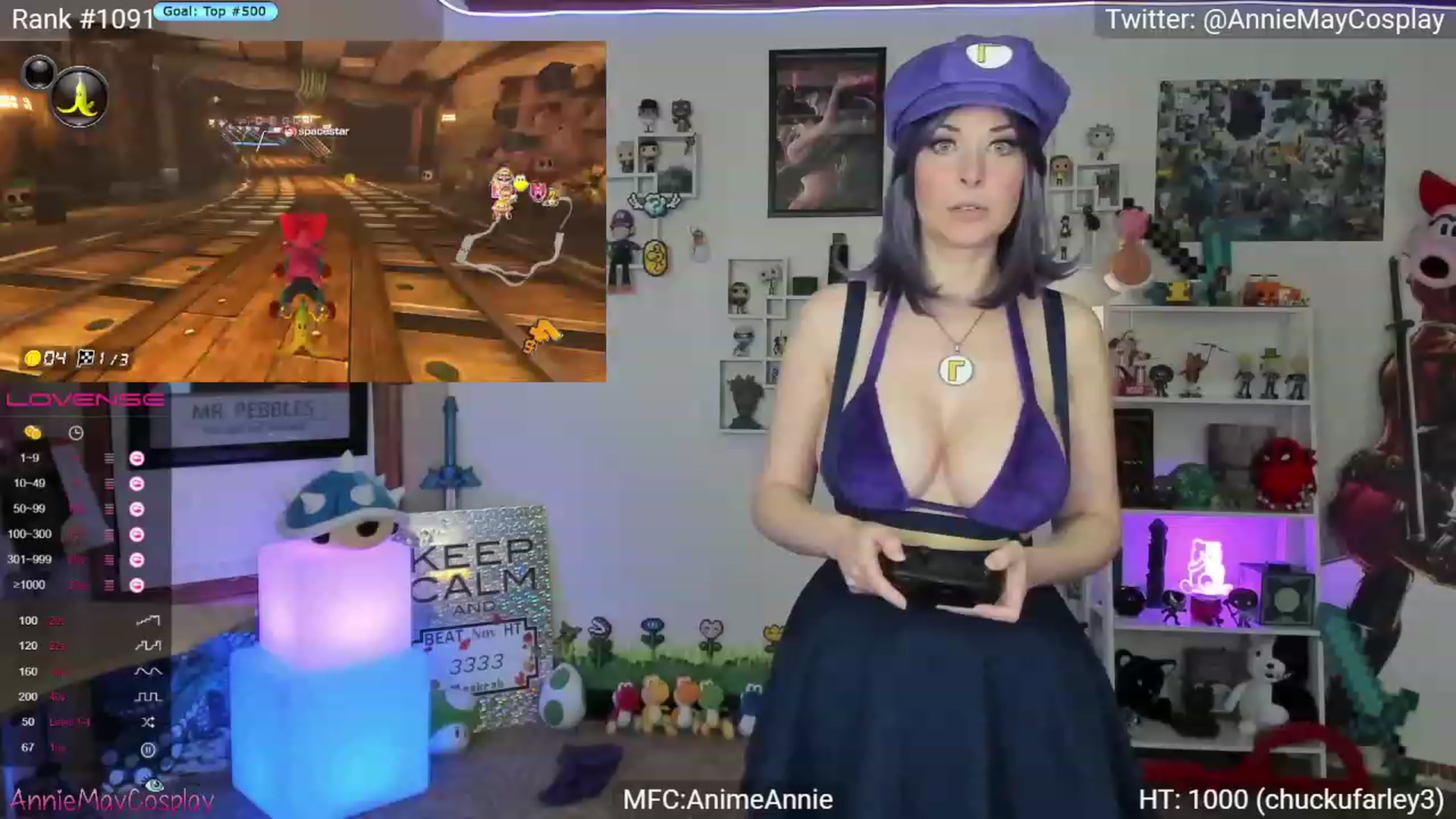 Gallery image thumbnail from AnimeAnnie's myfreecams stream on, 11/14/2023, 03:40 image 12 of 20