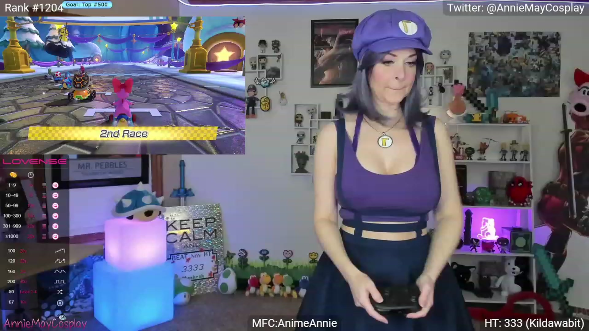 Gallery image thumbnail from AnimeAnnie's myfreecams stream on, 11/14/2023, 03:40 image 3 of 20
