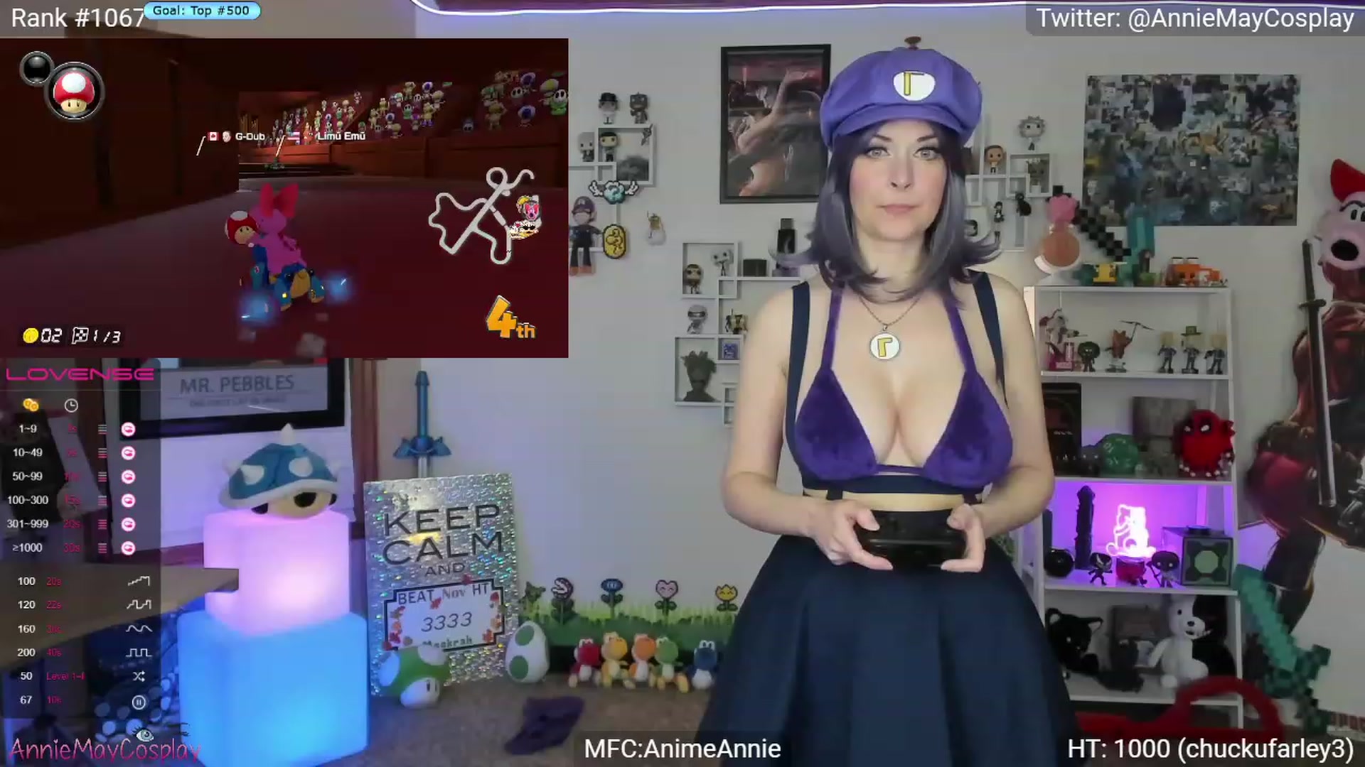 Gallery image thumbnail from AnimeAnnie's myfreecams stream on, 11/14/2023, 03:40 image 19 of 20
