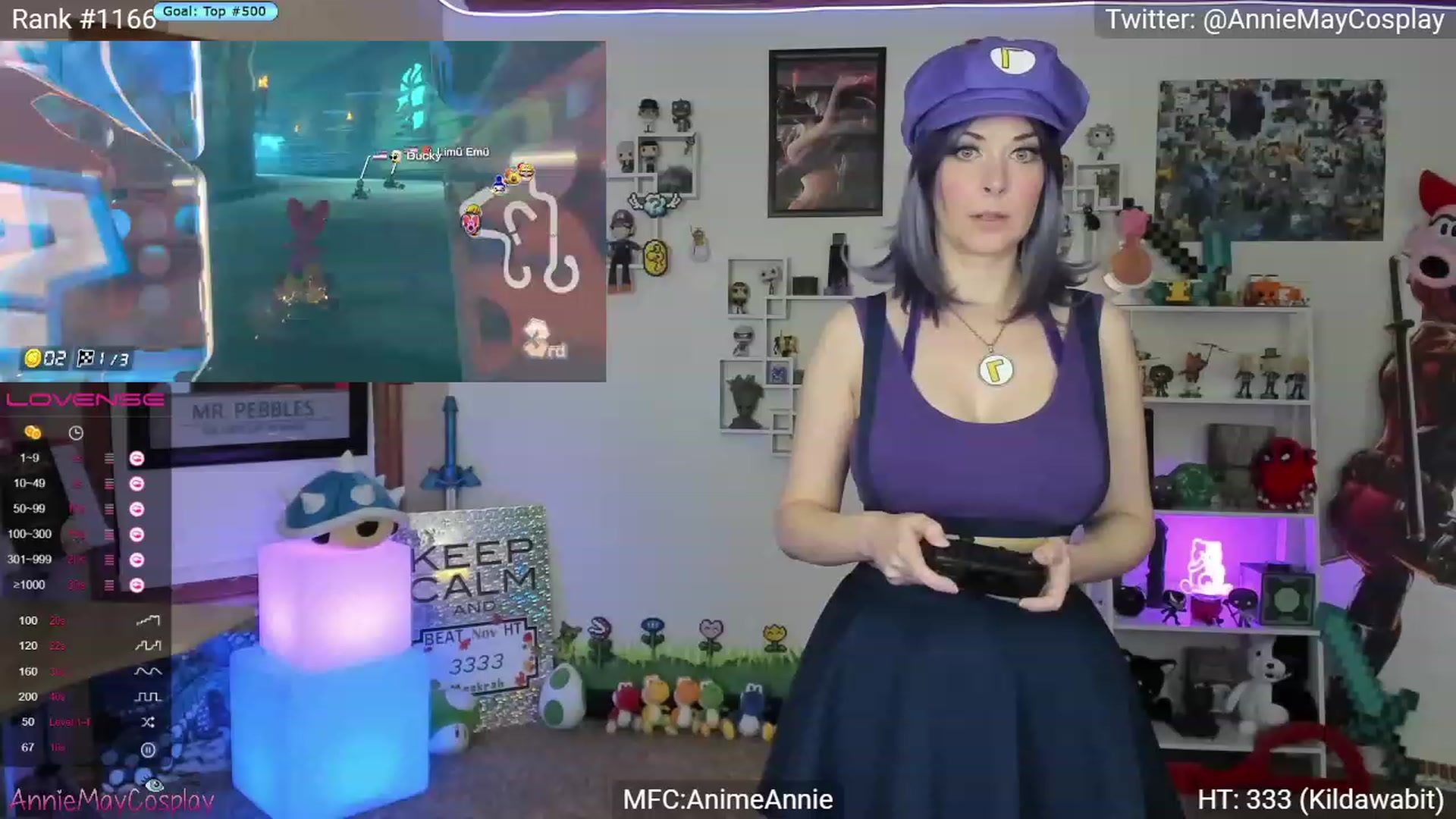 Gallery image thumbnail from AnimeAnnie's myfreecams stream on, 11/14/2023, 03:40 image 8 of 20