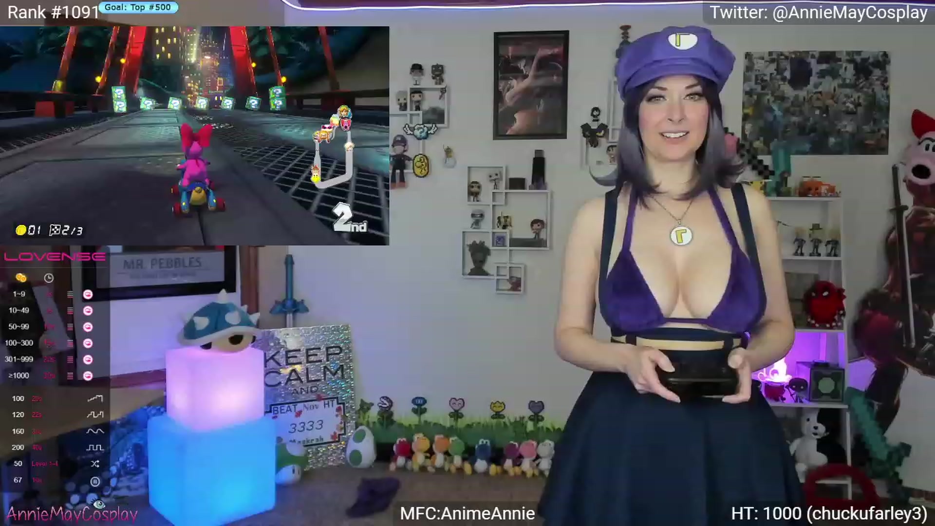 Gallery image thumbnail from AnimeAnnie's myfreecams stream on, 11/14/2023, 03:40 image 11 of 20