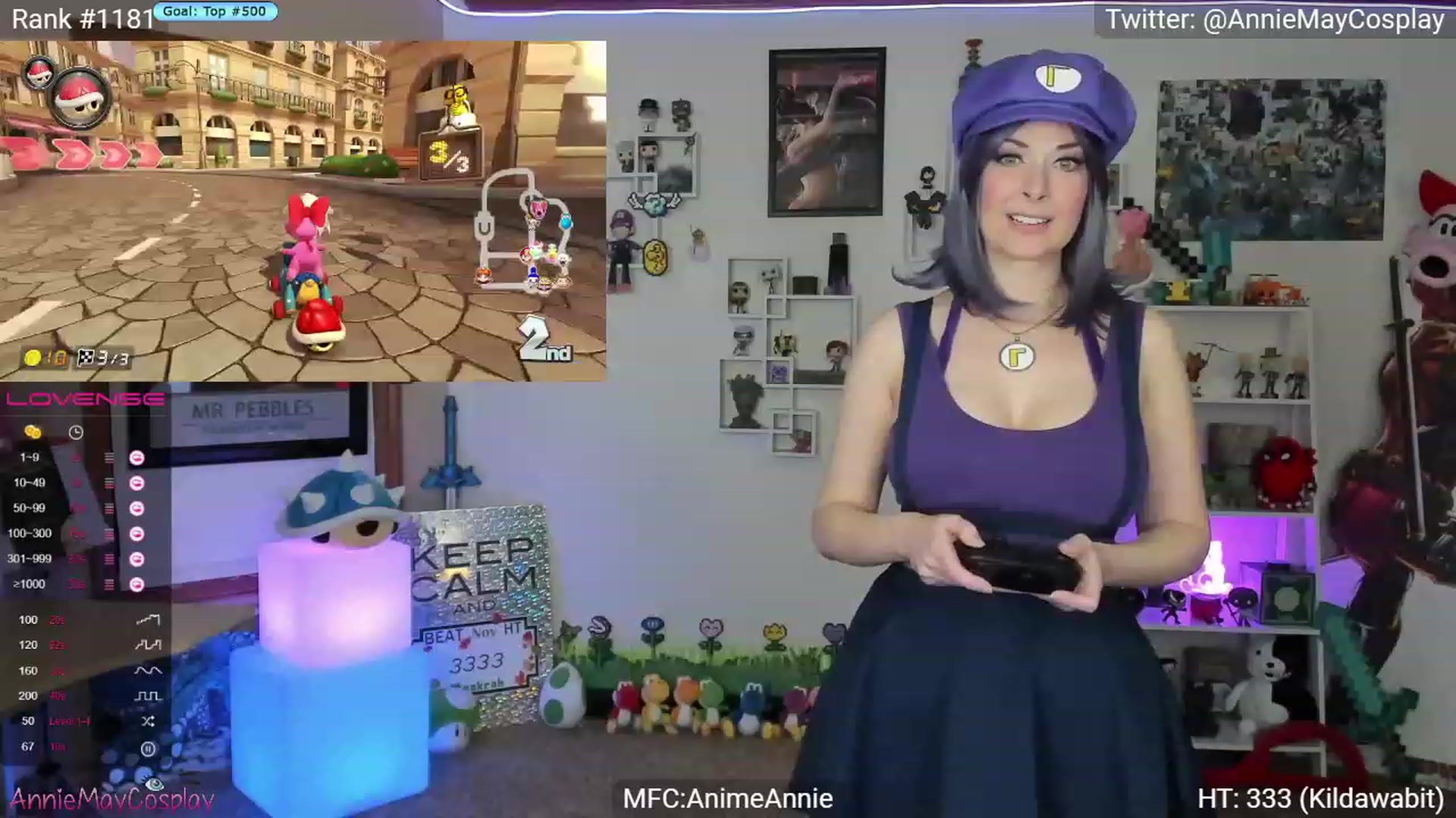 Gallery image thumbnail from AnimeAnnie's myfreecams stream on, 11/14/2023, 03:40 image 6 of 20
