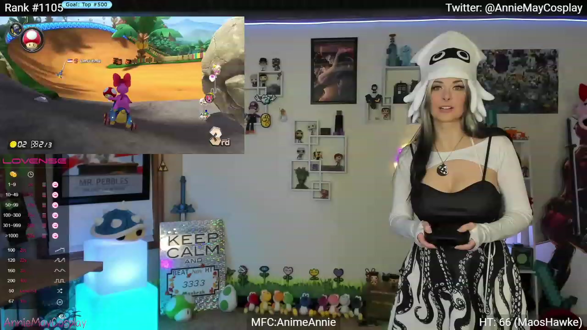 Gallery image thumbnail from AnimeAnnie's myfreecams stream on, 11/21/2023, 02:15 image 9 of 20