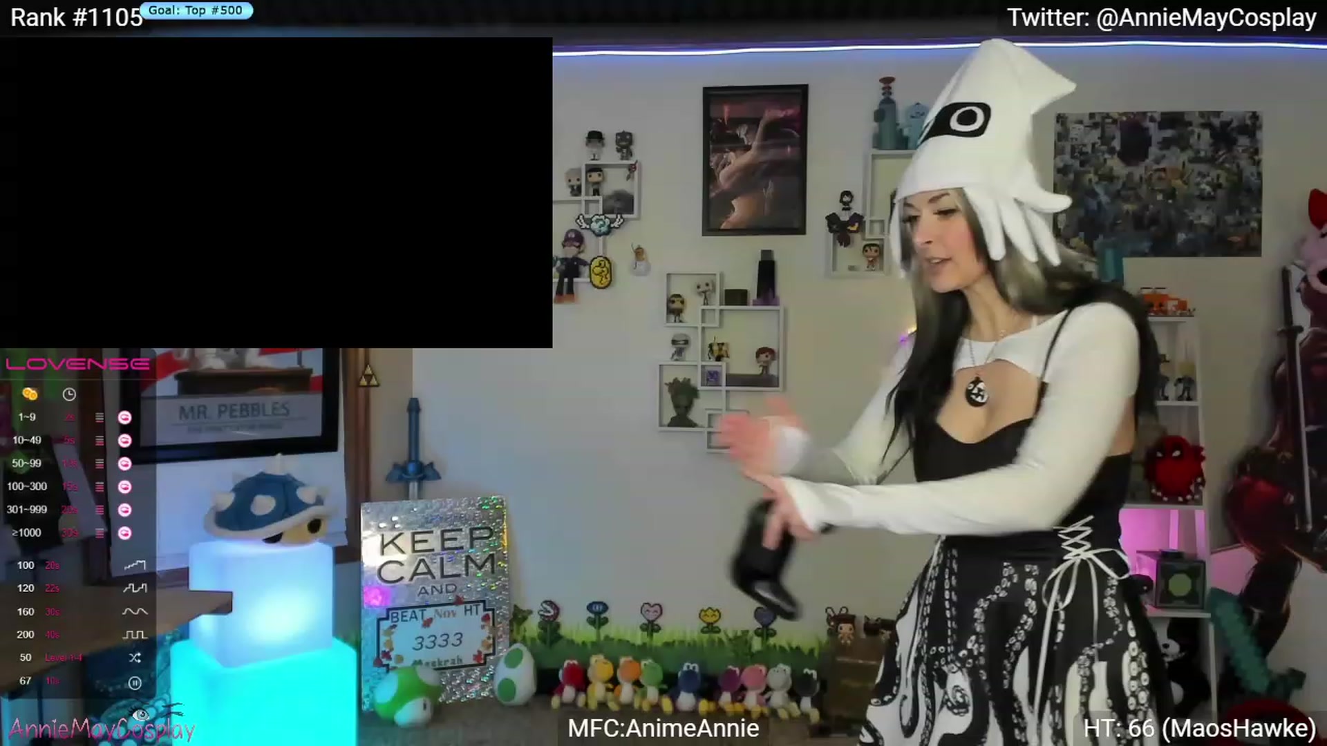 Gallery image thumbnail from AnimeAnnie's myfreecams stream on, 11/21/2023, 02:15 image 10 of 20