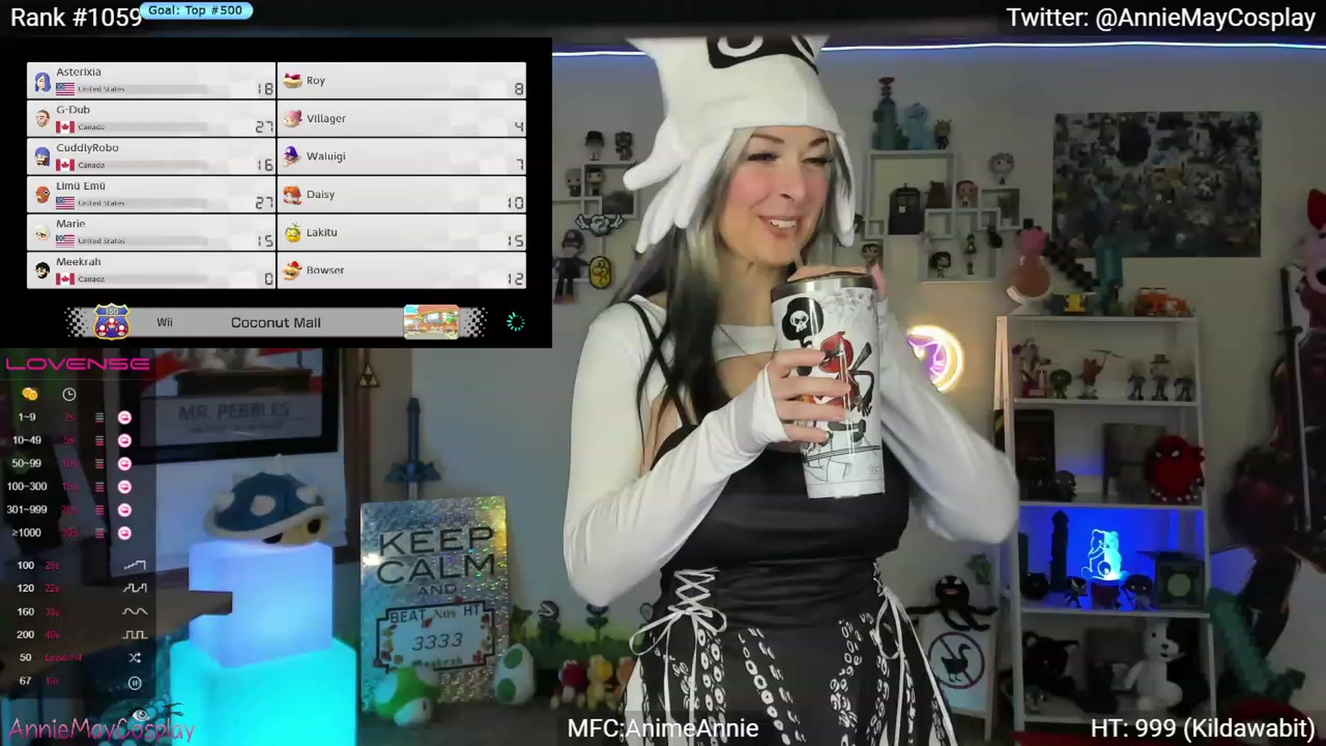 Gallery image thumbnail from AnimeAnnie's myfreecams stream on, 11/21/2023, 02:15 image 18 of 20