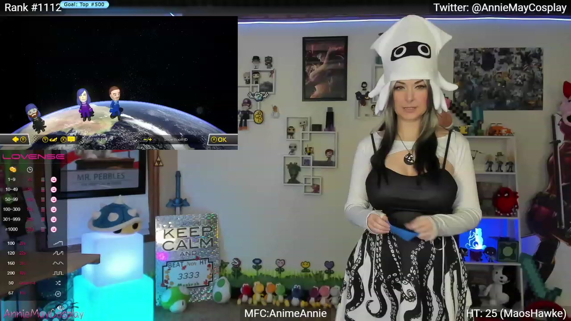 Gallery image thumbnail from AnimeAnnie's myfreecams stream on, 11/21/2023, 02:15 image 1 of 20