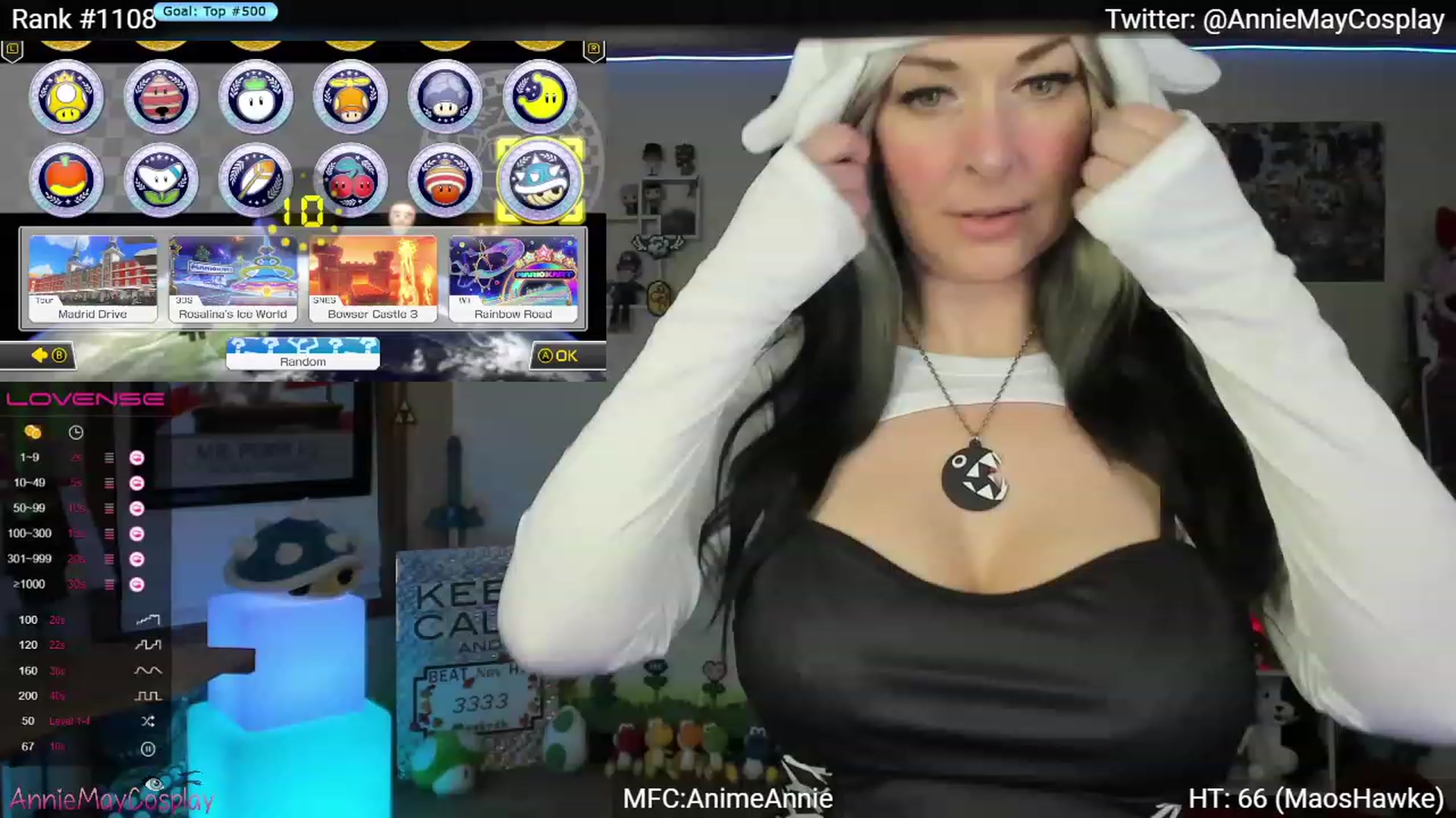 Gallery image thumbnail from AnimeAnnie's myfreecams stream on, 11/21/2023, 02:15 image 5 of 20