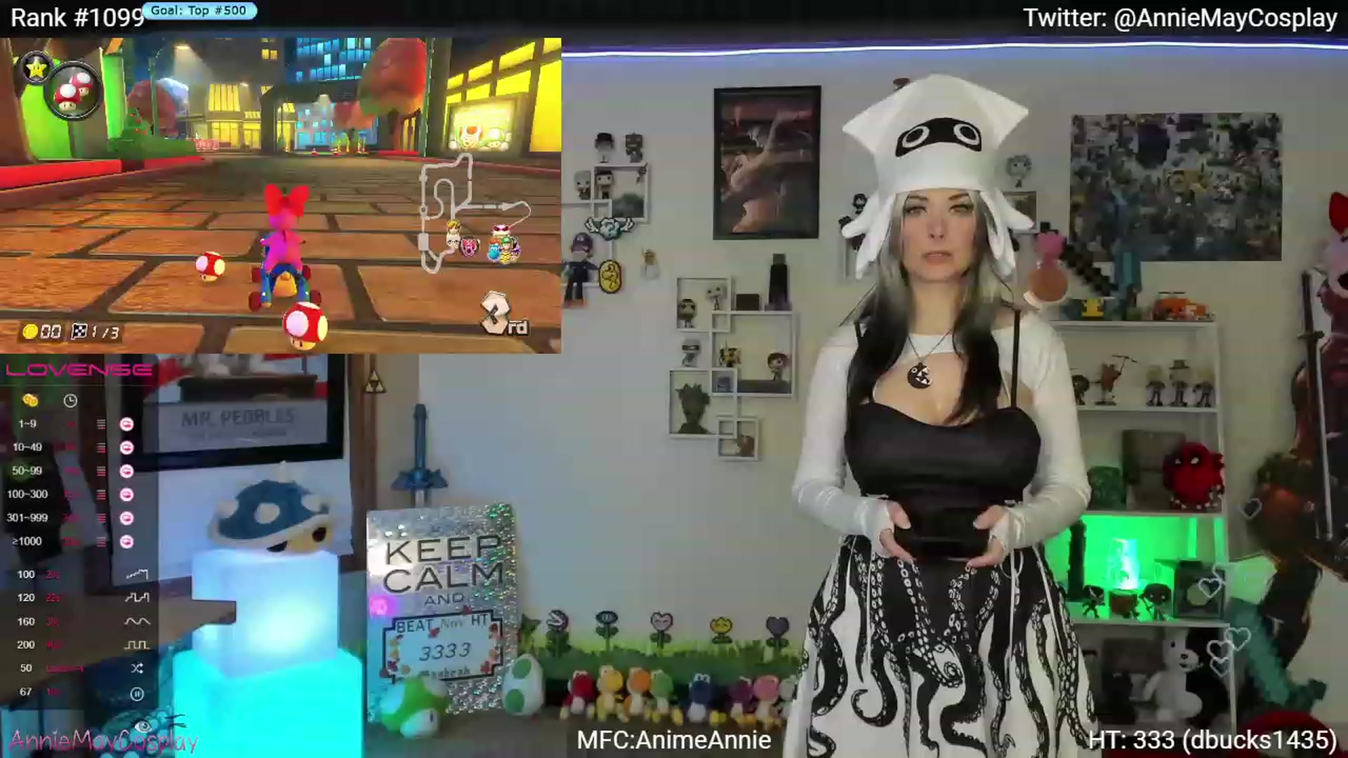 Gallery image thumbnail from AnimeAnnie's myfreecams stream on, 11/21/2023, 02:15 image 14 of 20