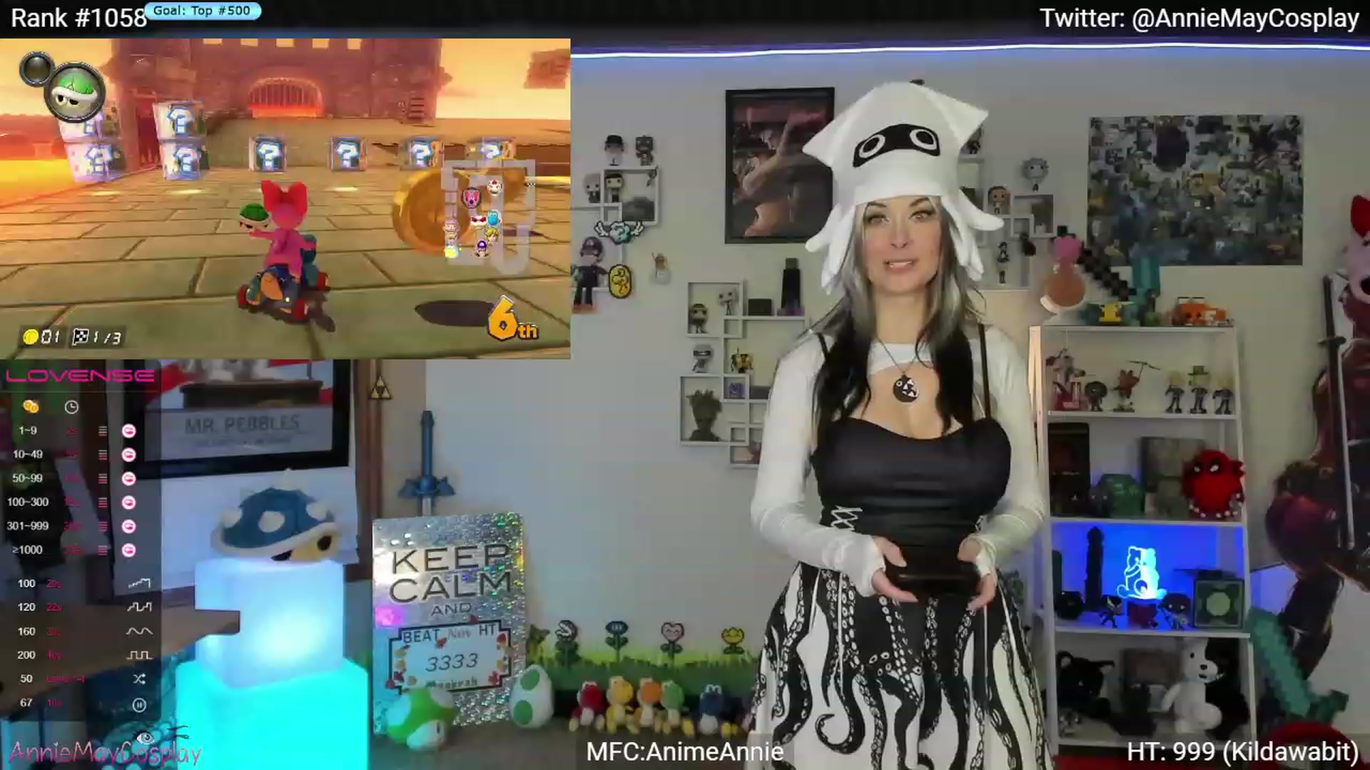Gallery image thumbnail from AnimeAnnie's myfreecams stream on, 11/21/2023, 03:39 image 1 of 20