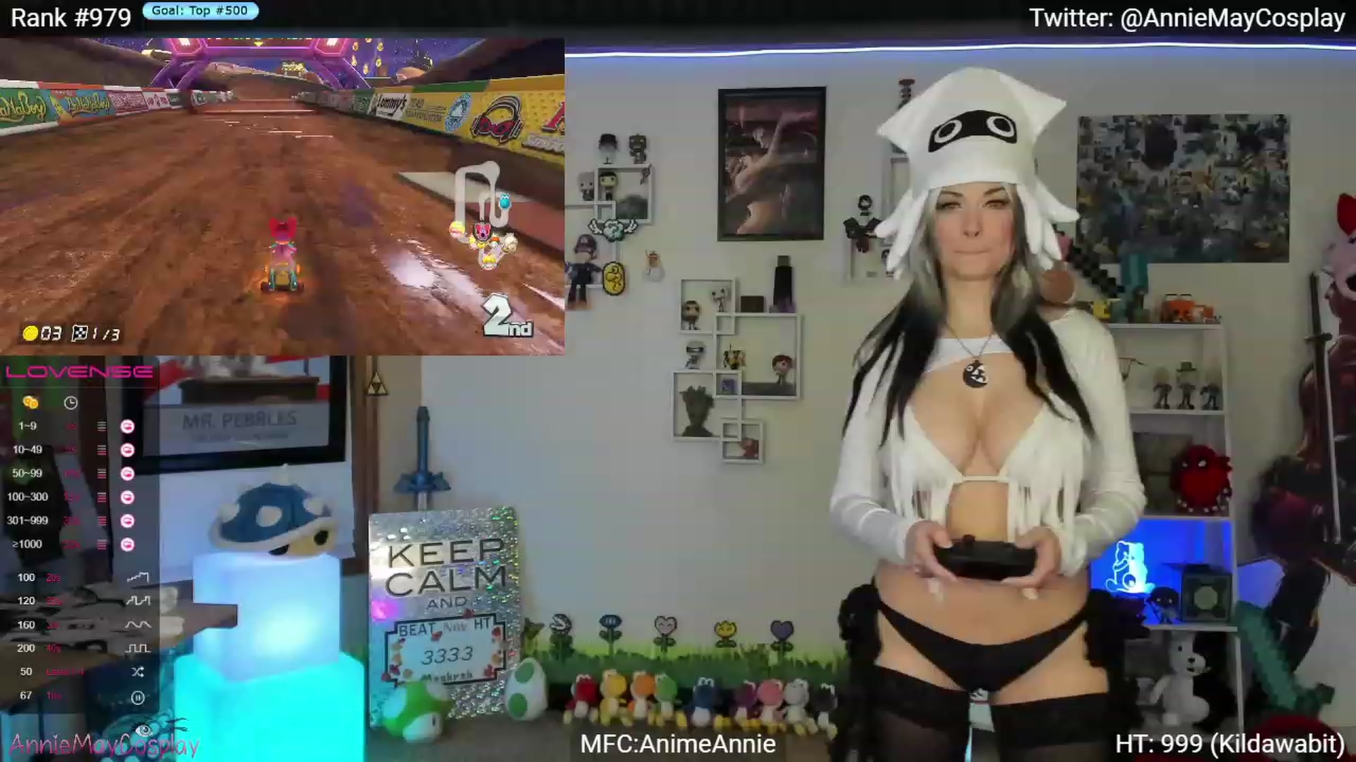 Gallery image thumbnail from AnimeAnnie's myfreecams stream on, 11/21/2023, 03:39 image 16 of 20