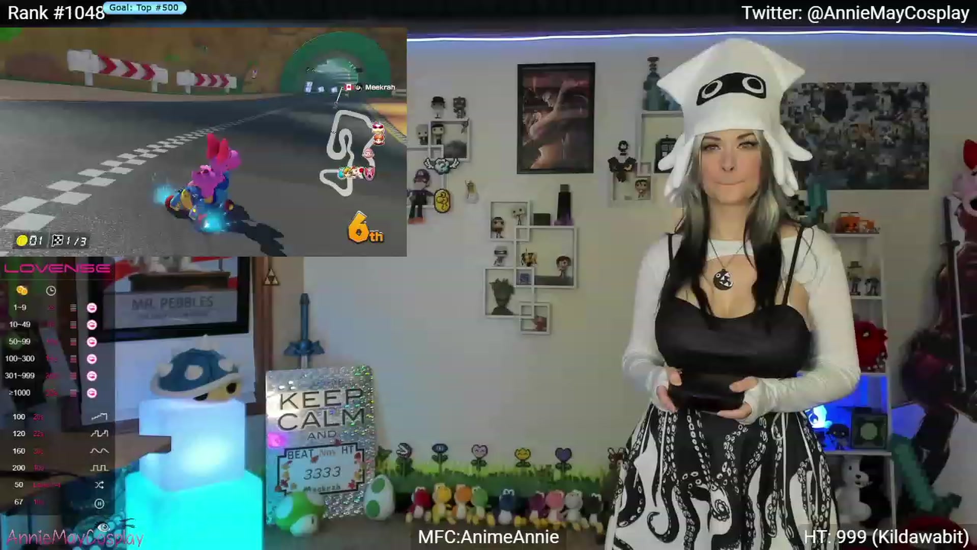 Gallery image thumbnail from AnimeAnnie's myfreecams stream on, 11/21/2023, 03:39 image 5 of 20