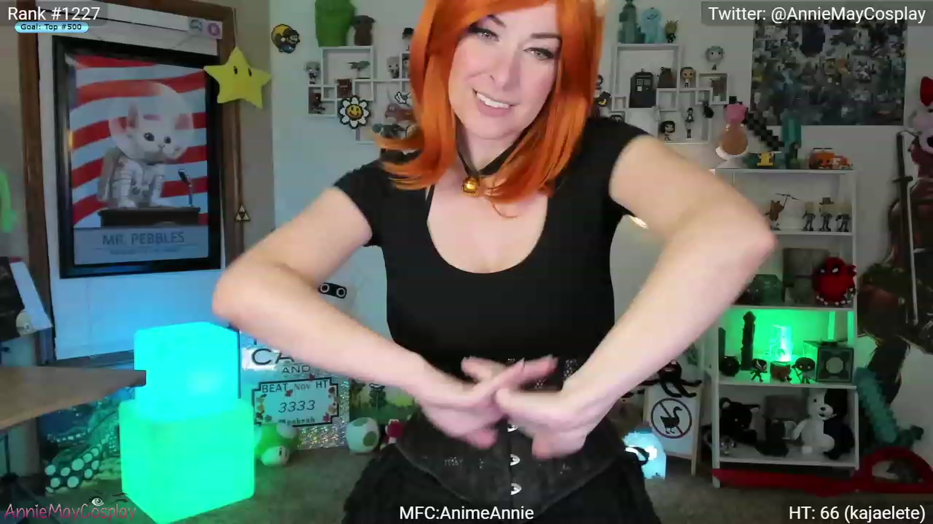 Gallery image thumbnail from AnimeAnnie's myfreecams stream on, 11/26/2023, 03:50 image 2 of 20