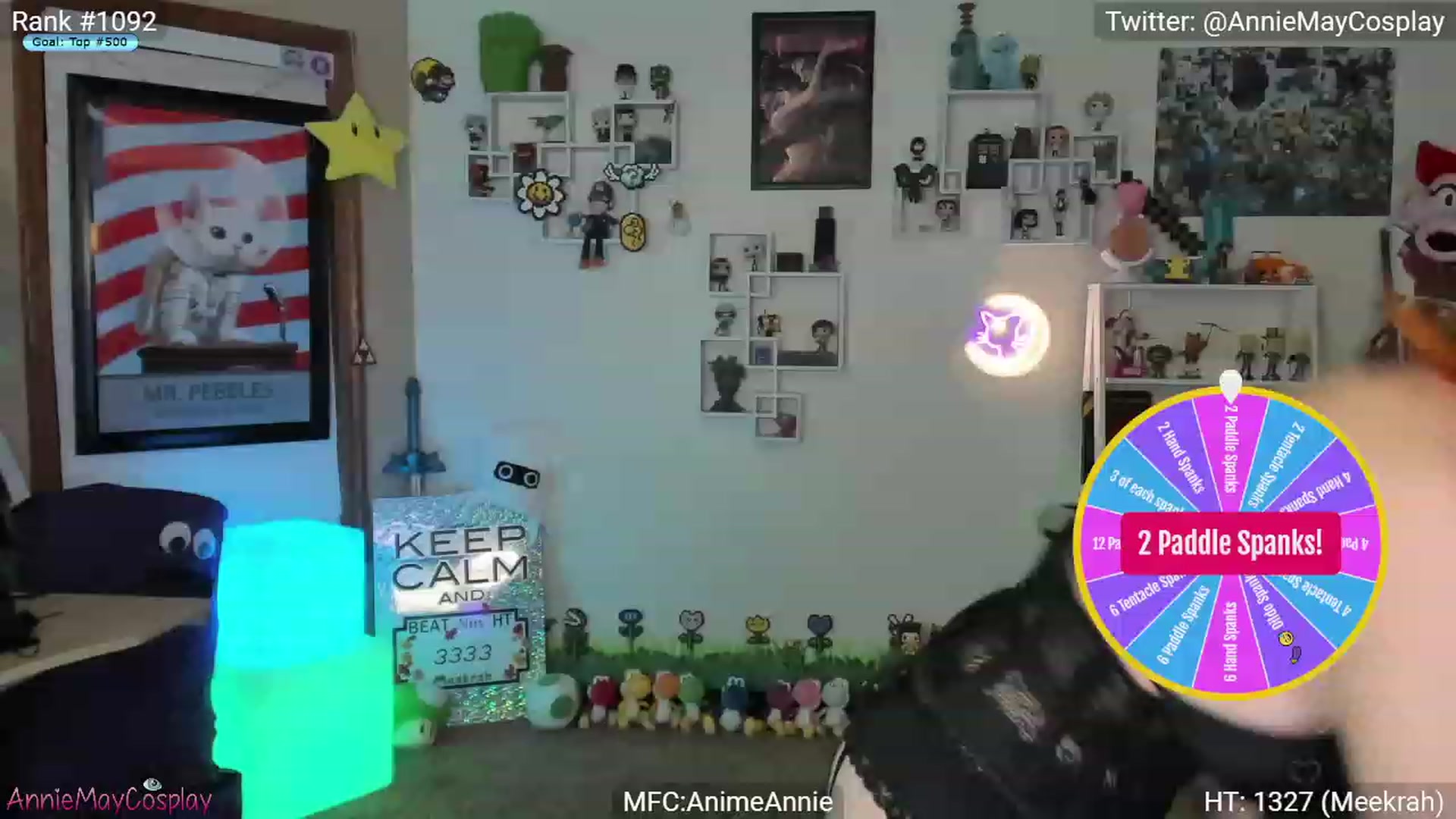 Gallery image thumbnail from AnimeAnnie's myfreecams stream on, 11/26/2023, 03:50 image 20 of 20
