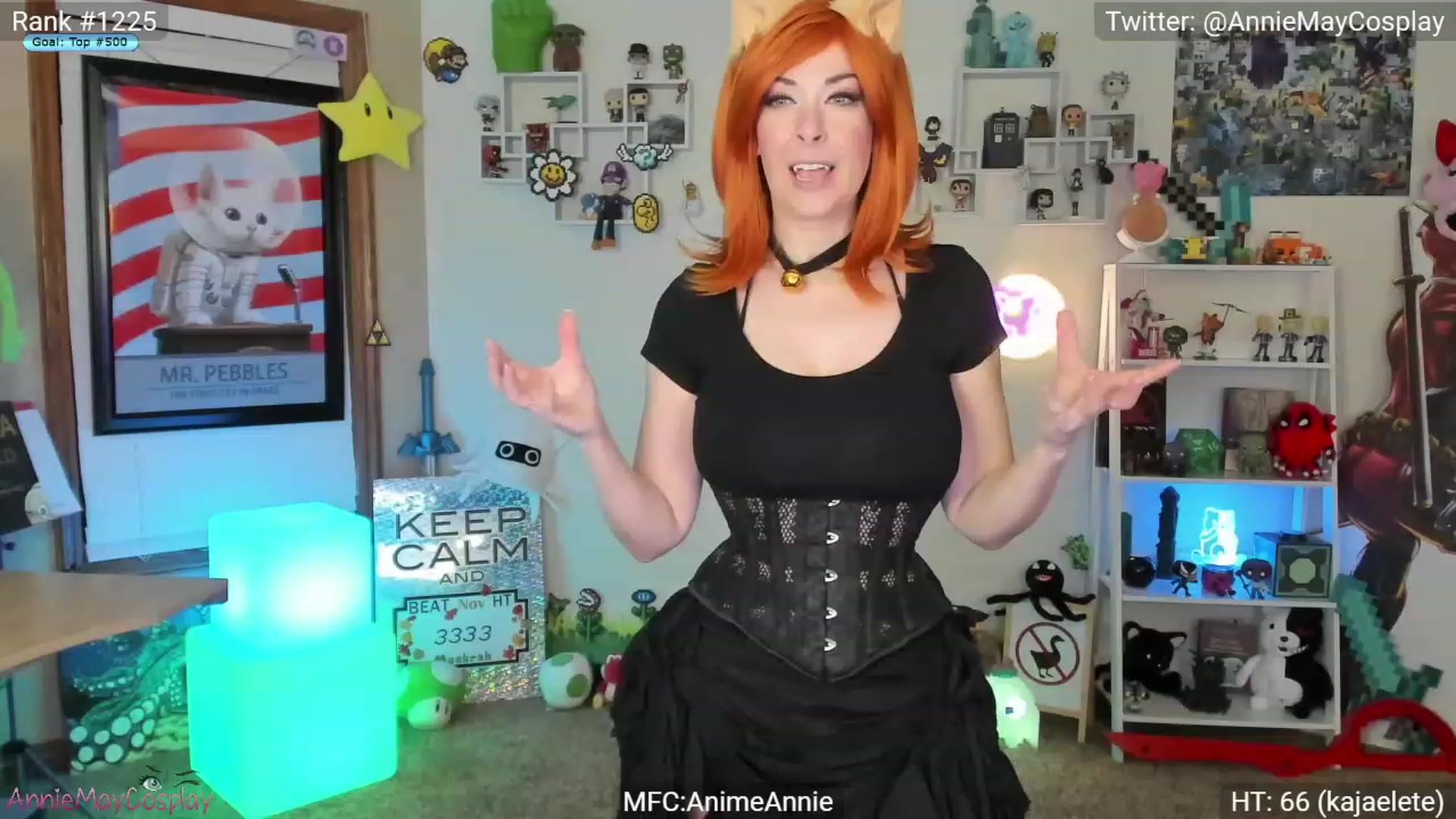 Gallery image thumbnail from AnimeAnnie's myfreecams stream on, 11/26/2023, 03:50 image 3 of 20