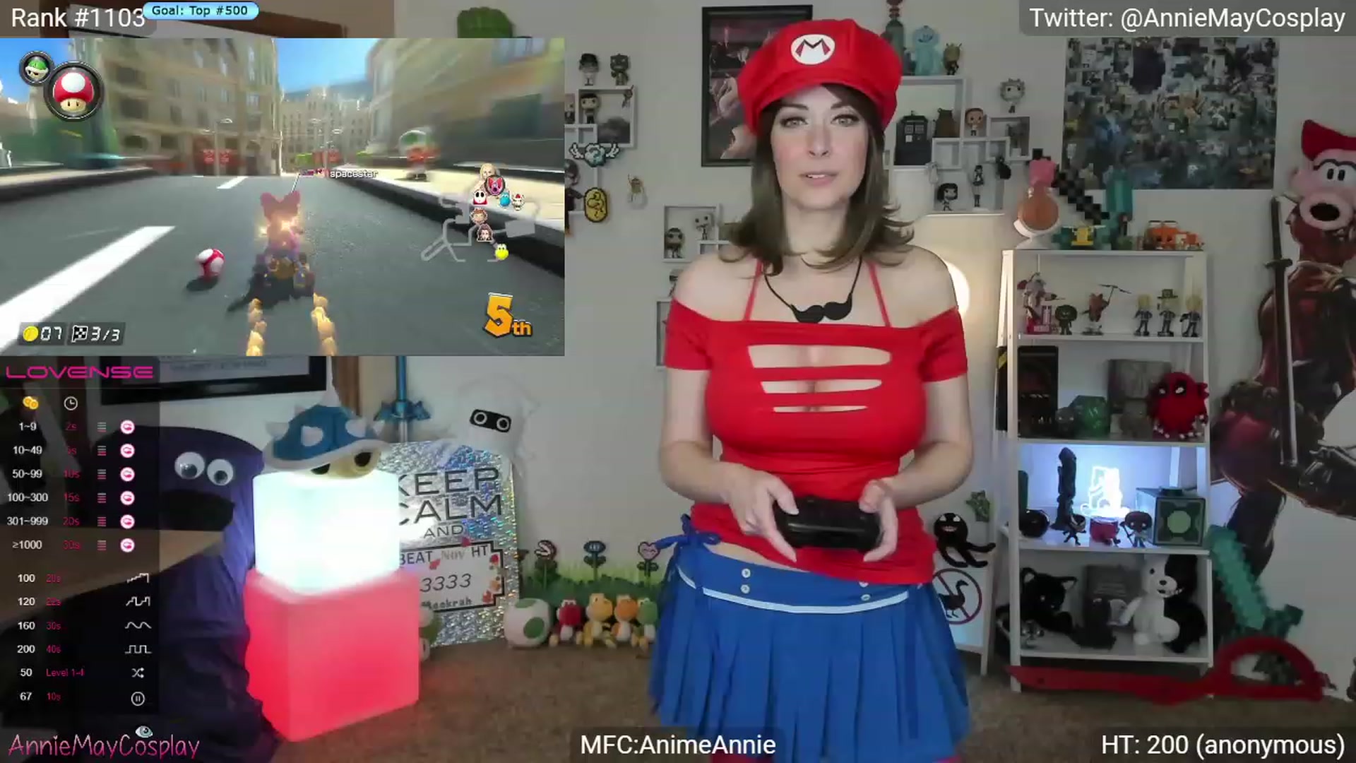Gallery image thumbnail from AnimeAnnie's myfreecams stream on, 11/28/2023, 03:07 image 9 of 20