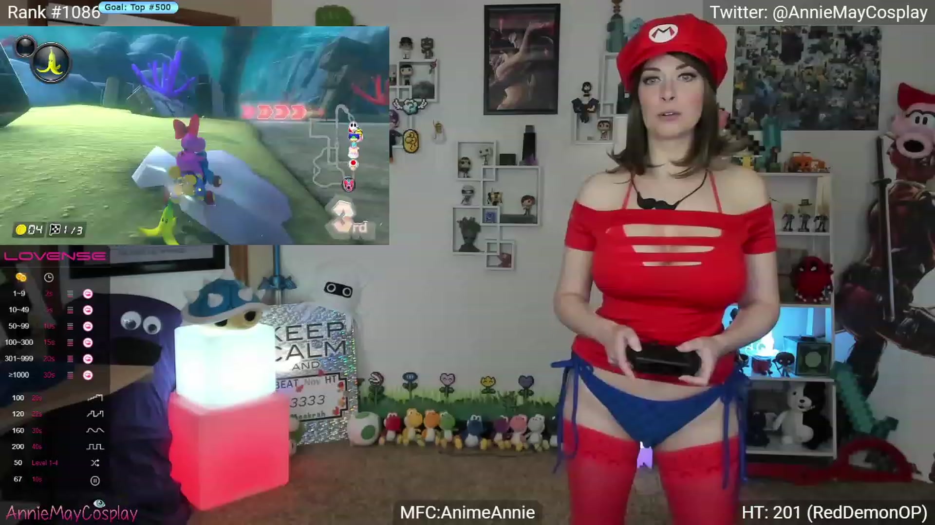 Gallery image thumbnail from AnimeAnnie's myfreecams stream on, 11/28/2023, 03:07 image 16 of 20