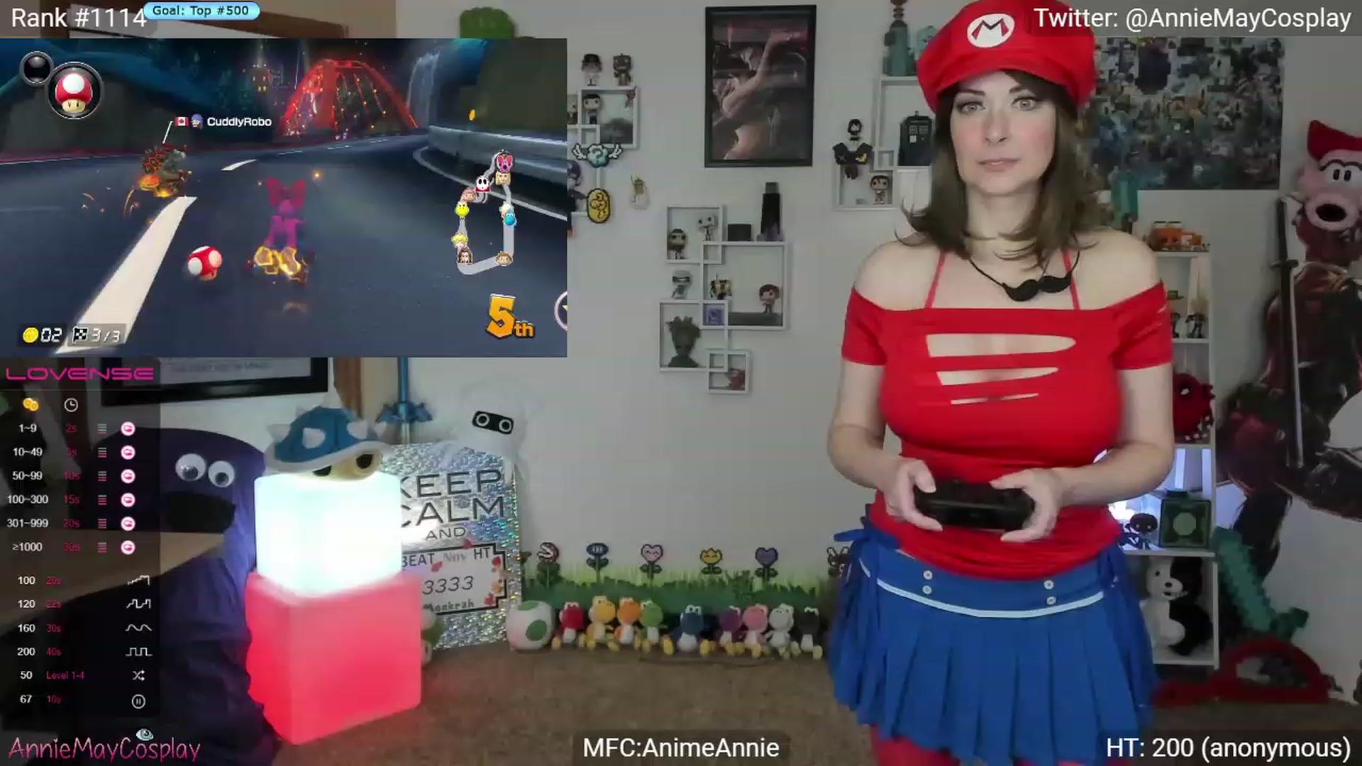 Gallery image thumbnail from AnimeAnnie's myfreecams stream on, 11/28/2023, 03:07 image 7 of 20