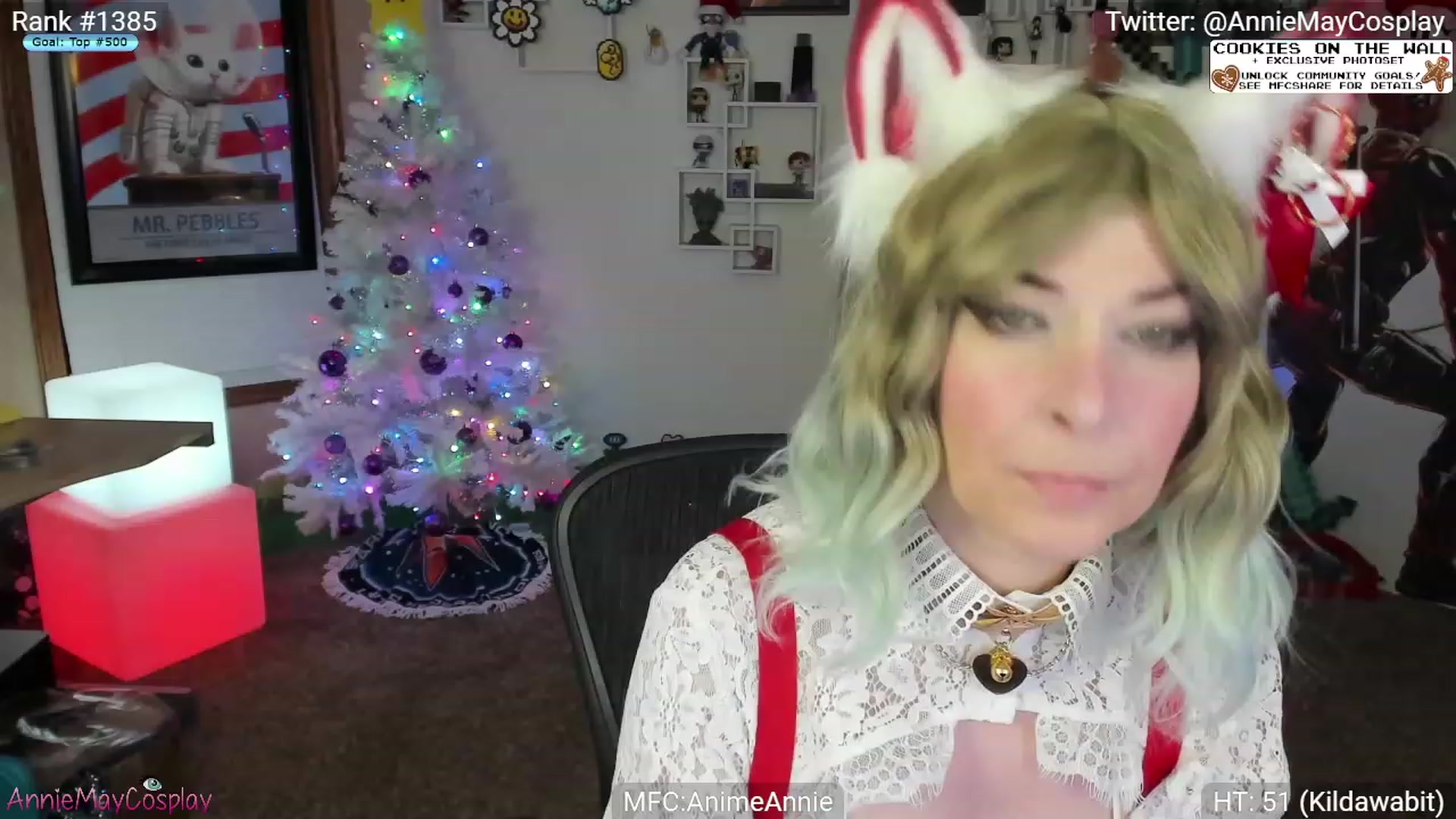Gallery image thumbnail from AnimeAnnie's myfreecams stream on, 12/03/2023, 04:12 image 3 of 20