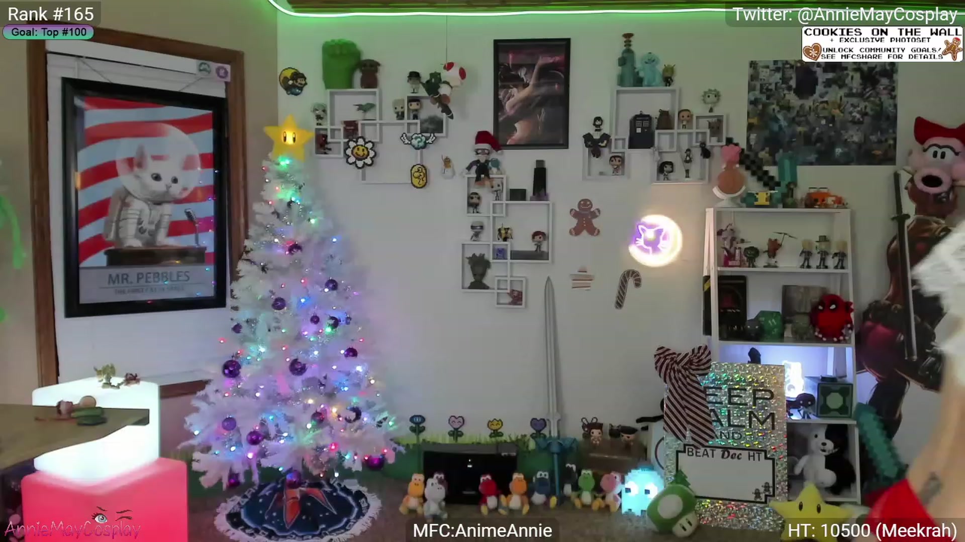 Gallery image thumbnail from AnimeAnnie's myfreecams stream on, 12/03/2023, 04:12 image 13 of 20