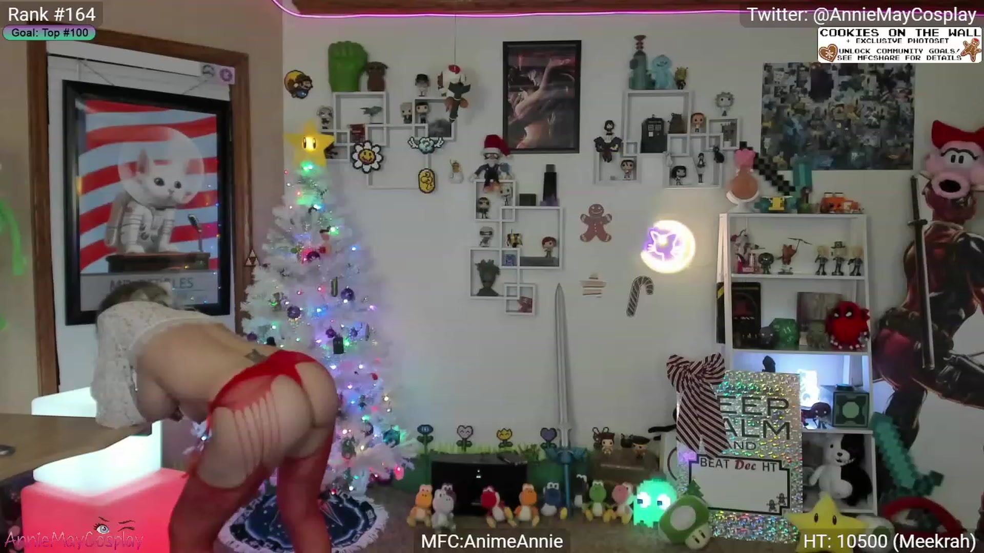 Gallery image thumbnail from AnimeAnnie's myfreecams stream on, 12/03/2023, 04:32 image 19 of 20
