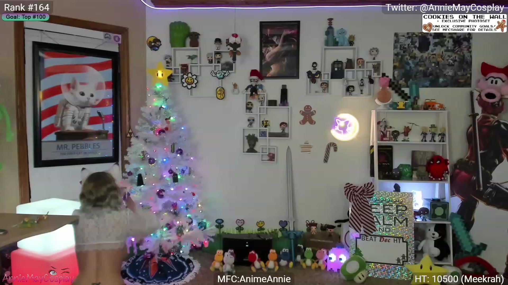 Gallery image thumbnail from AnimeAnnie's myfreecams stream on, 12/03/2023, 04:32 image 18 of 20