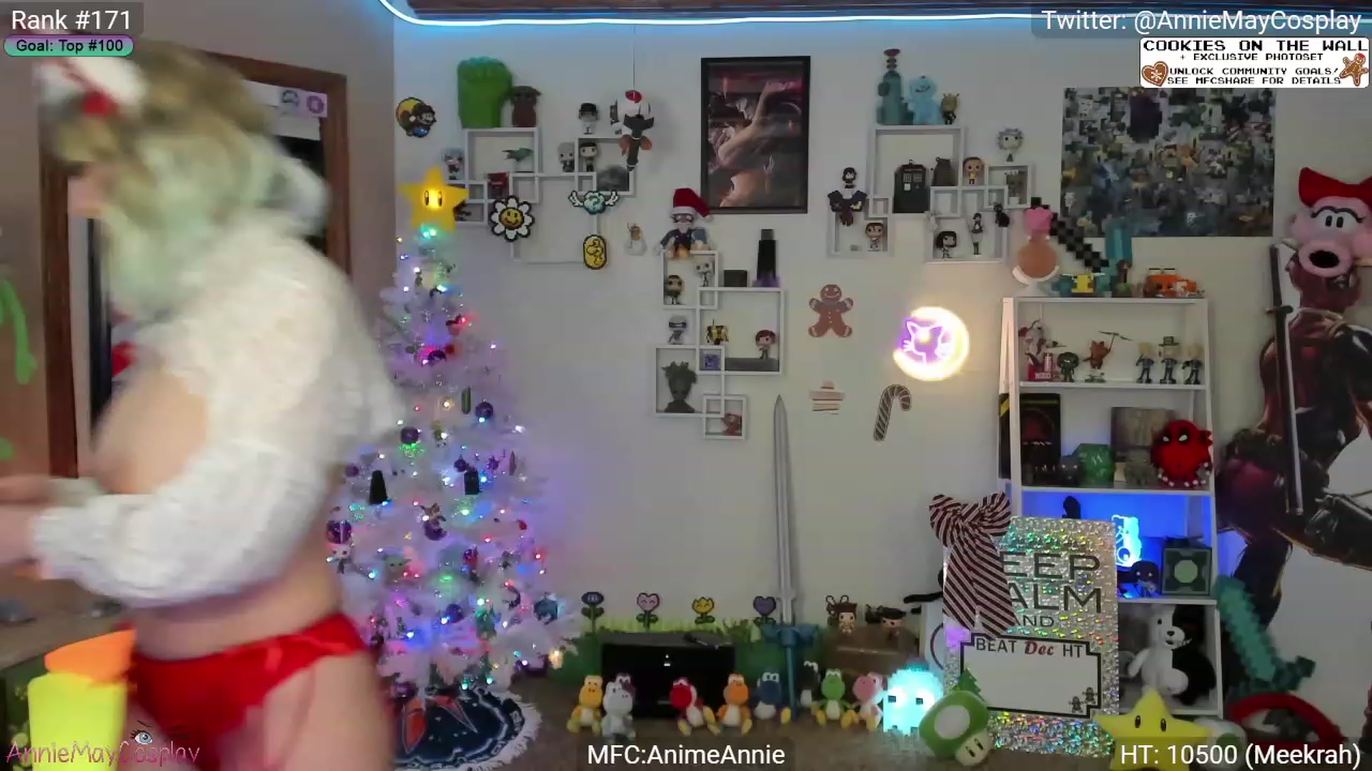 Gallery image thumbnail from AnimeAnnie's myfreecams stream on, 12/03/2023, 05:11 image 3 of 20