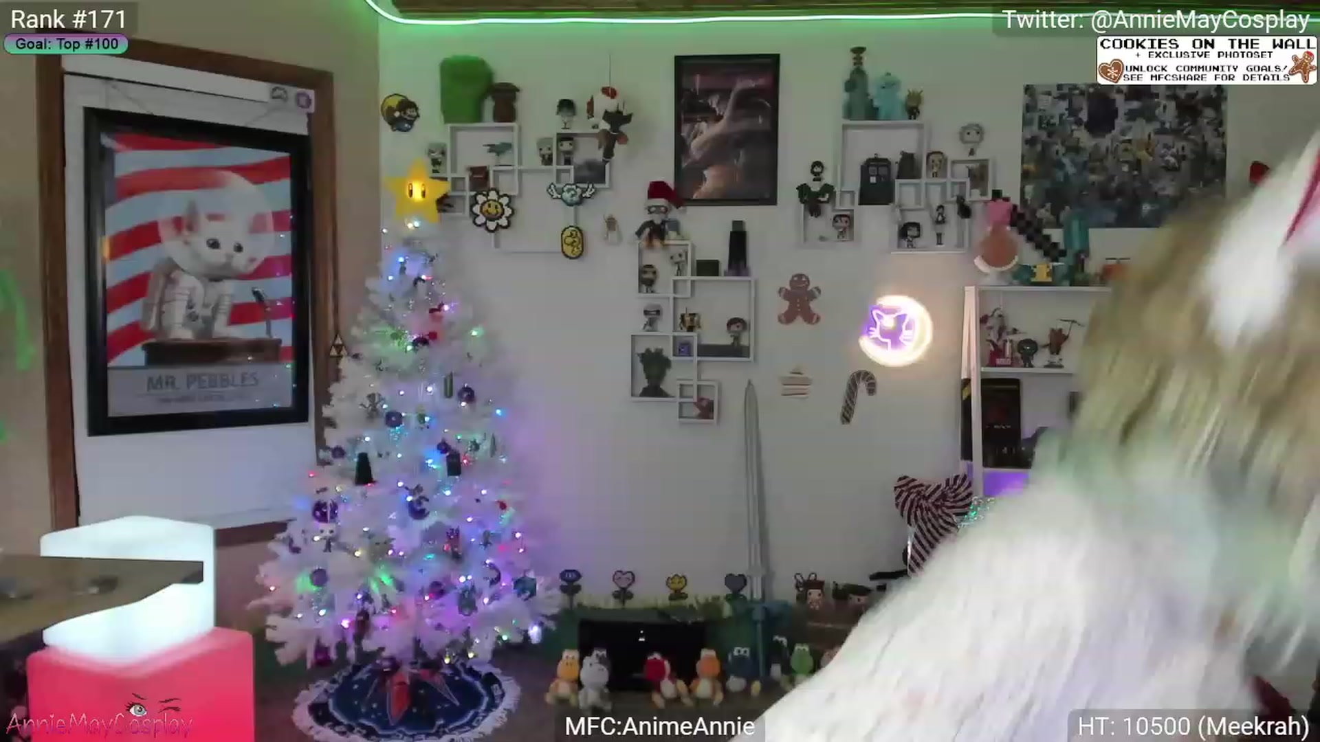 Gallery image thumbnail from AnimeAnnie's myfreecams stream on, 12/03/2023, 05:11 image 4 of 20