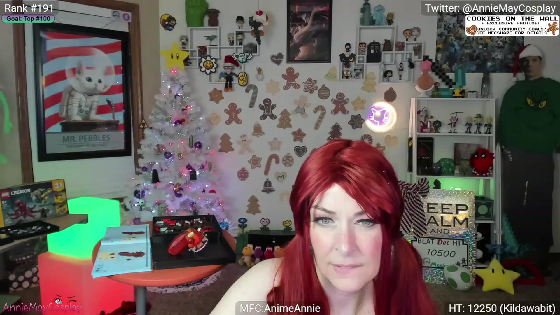 Gallery image thumbnail from AnimeAnnie's myfreecams stream on, 12/08/2023, 05:18 image 6 of 20