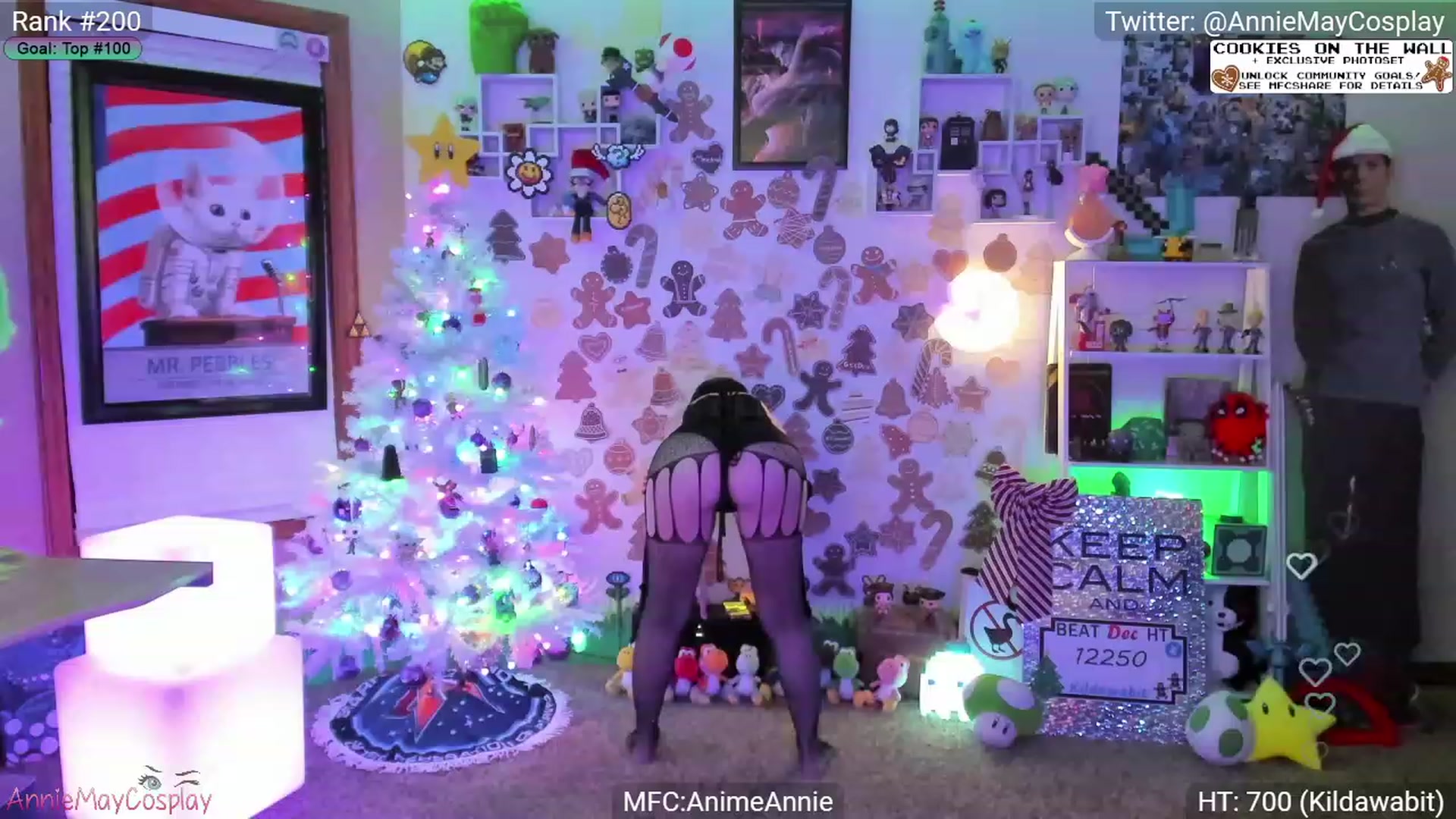 Gallery image thumbnail from AnimeAnnie's myfreecams stream on, 12/10/2023, 05:00 image 7 of 20