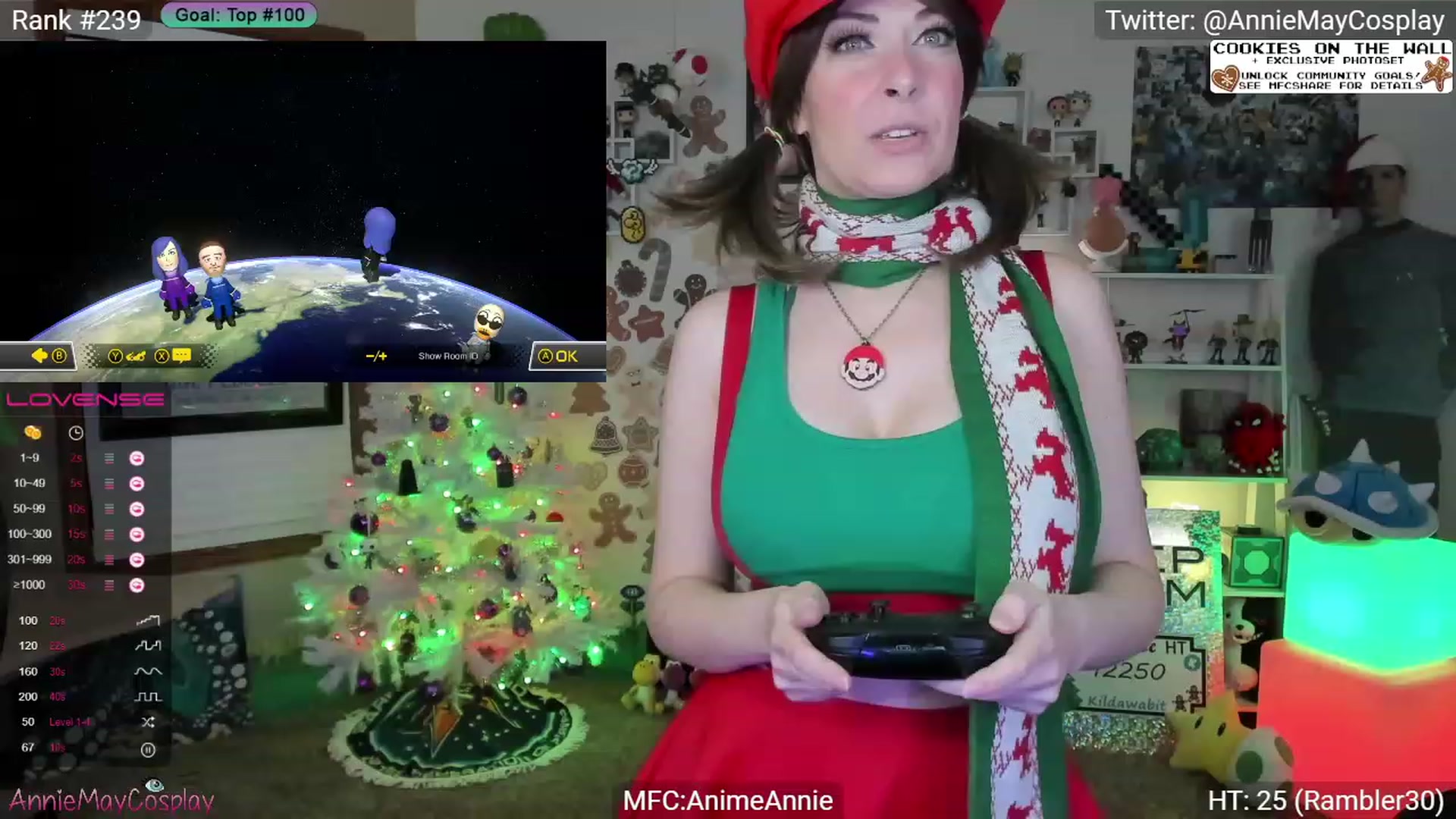 Gallery image thumbnail from AnimeAnnie's myfreecams stream on, 12/12/2023, 03:46 image 1 of 20