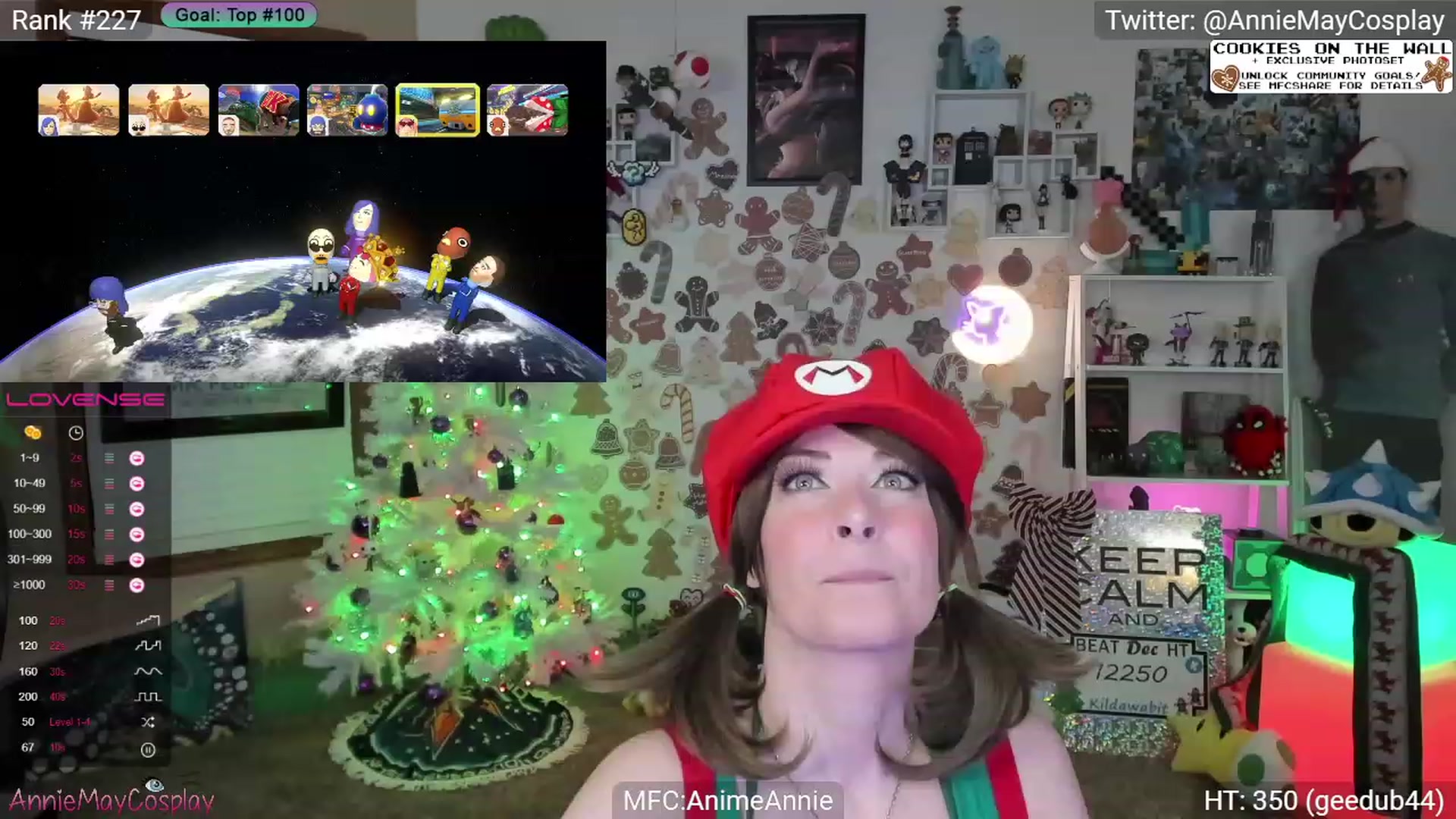 Gallery image thumbnail from AnimeAnnie's myfreecams stream on, 12/12/2023, 03:46 image 9 of 20