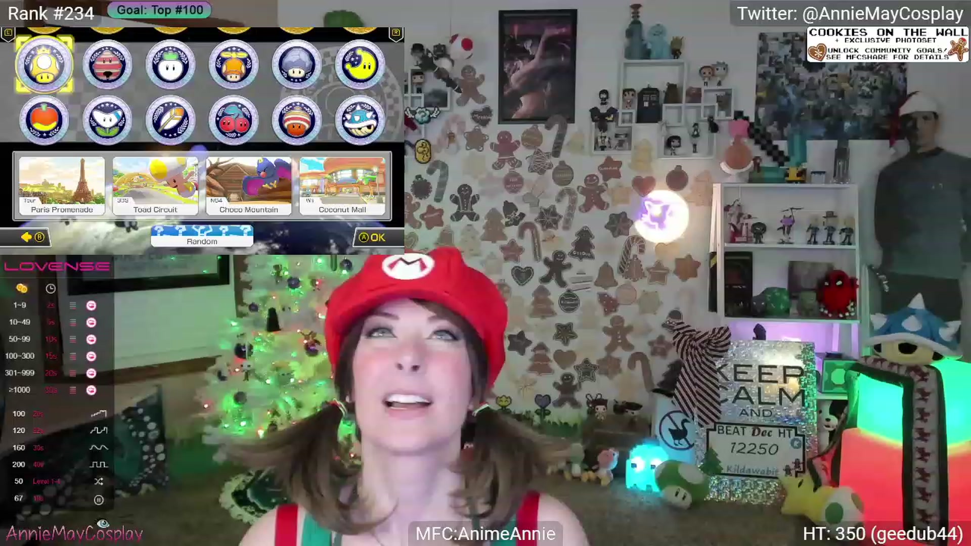 Gallery image thumbnail from AnimeAnnie's myfreecams stream on, 12/12/2023, 03:46 image 6 of 20