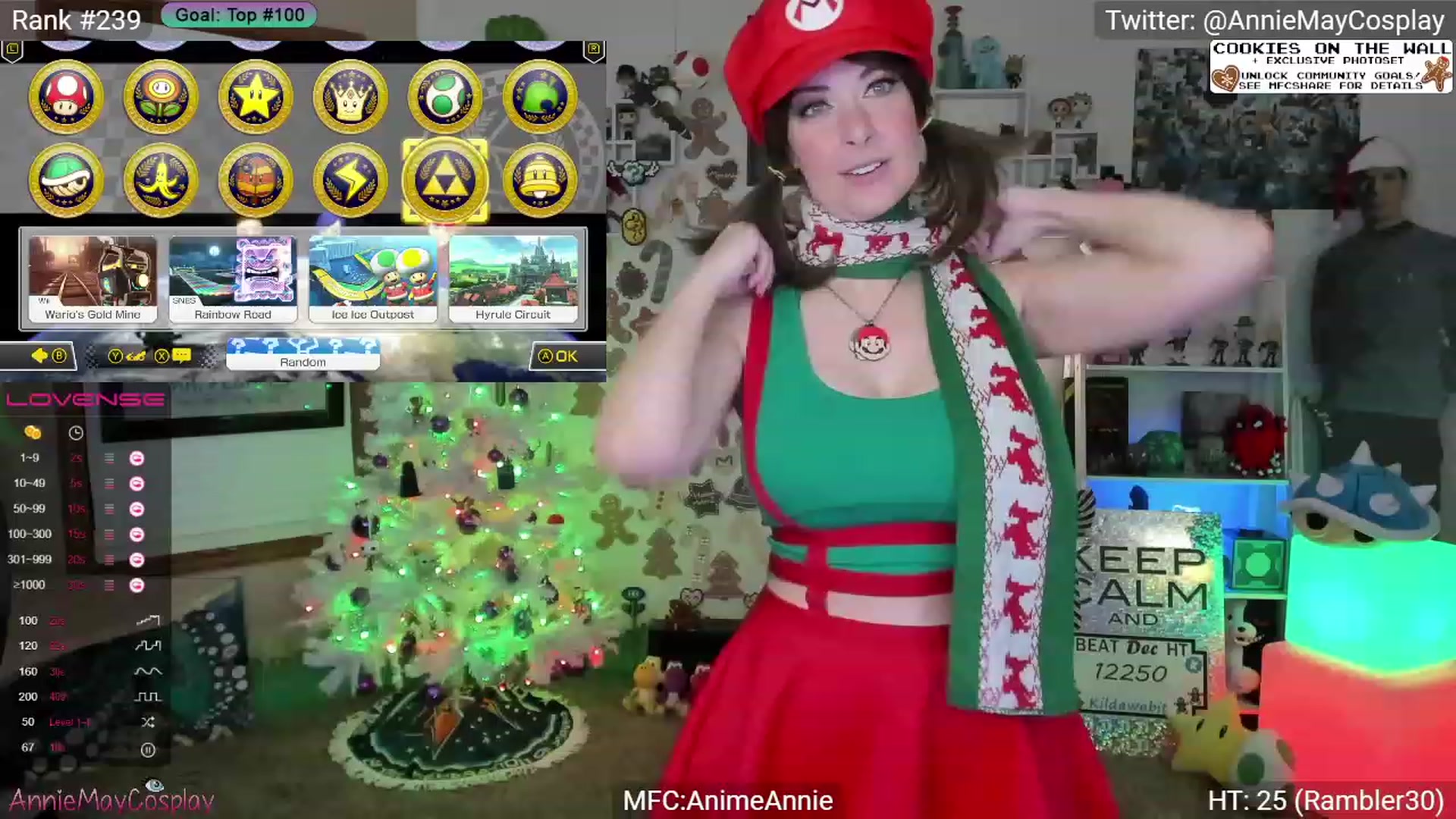 Gallery image thumbnail from AnimeAnnie's myfreecams stream on, 12/12/2023, 03:46 image 2 of 20
