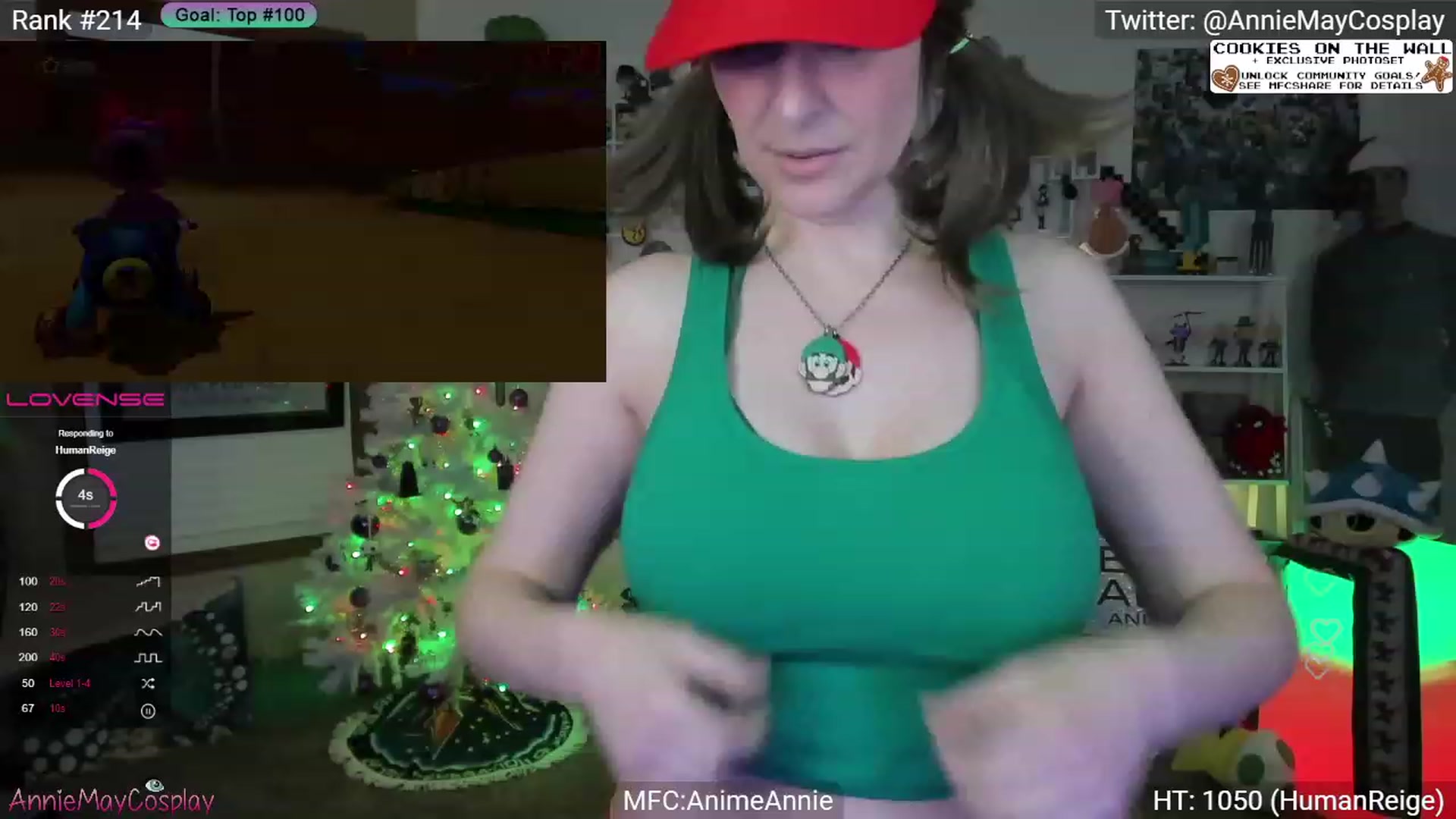 Gallery image thumbnail from AnimeAnnie's myfreecams stream on, 12/12/2023, 04:13 image 3 of 20