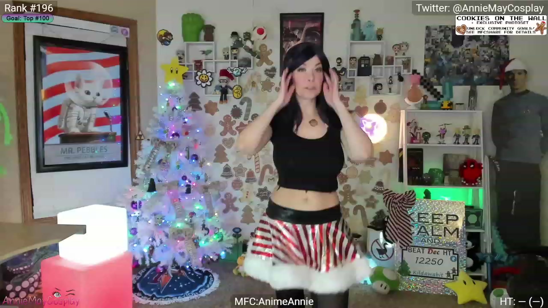 Gallery image thumbnail from AnimeAnnie's myfreecams stream on, 12/14/2023, 02:04 image 16 of 20