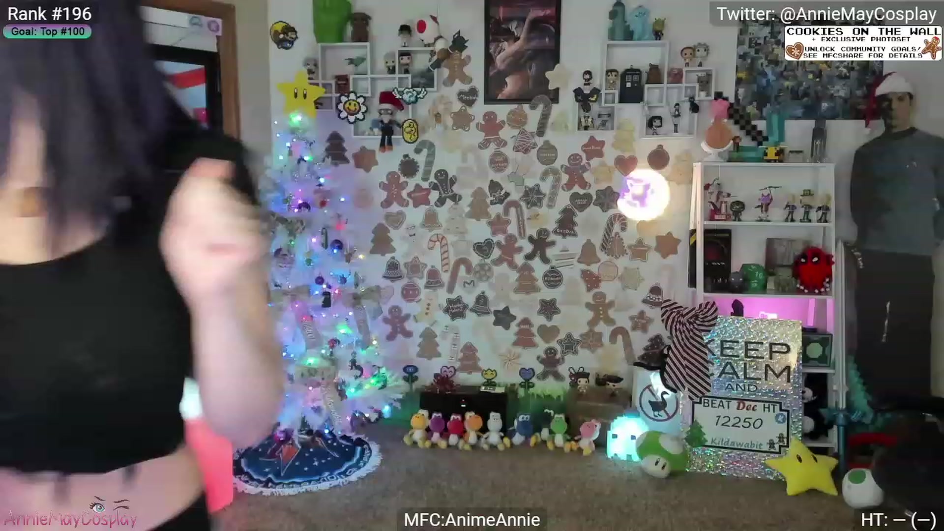 Gallery image thumbnail from AnimeAnnie's myfreecams stream on, 12/14/2023, 02:04 image 14 of 20