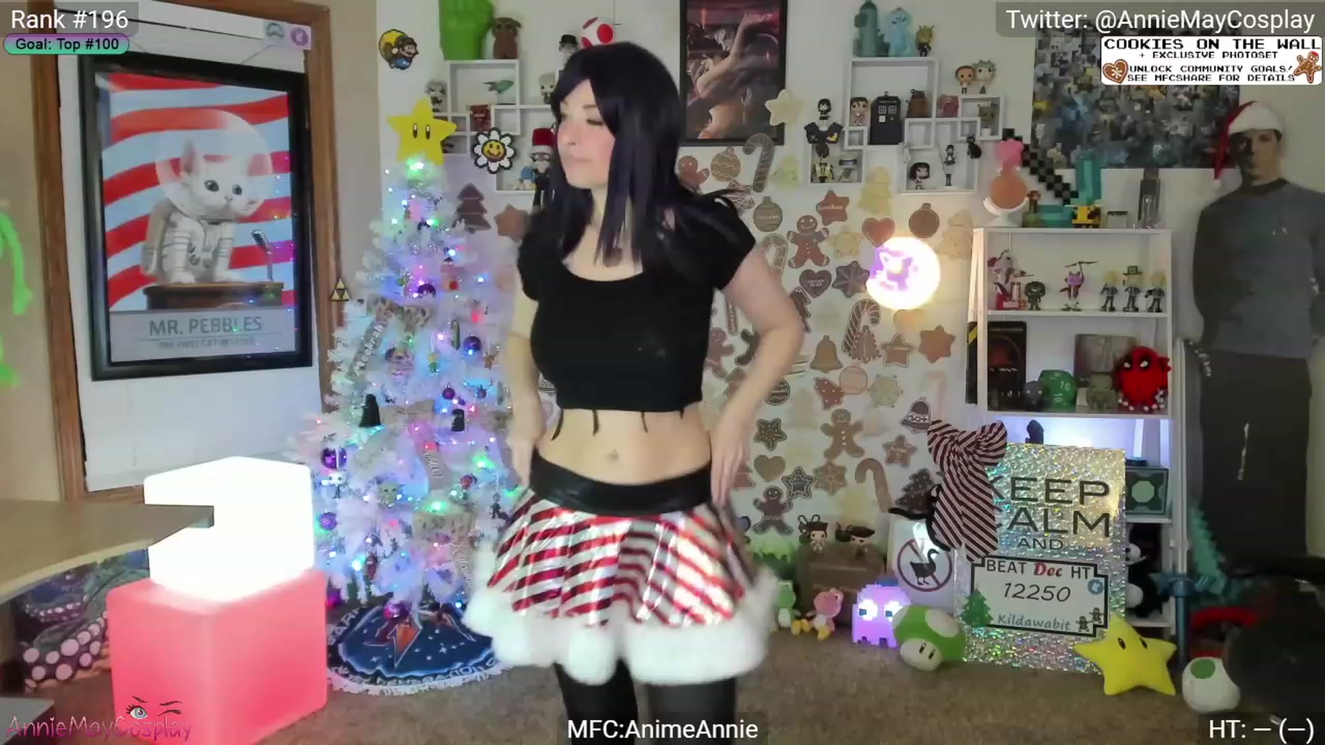 Gallery image thumbnail from AnimeAnnie's myfreecams stream on, 12/14/2023, 02:04 image 13 of 20