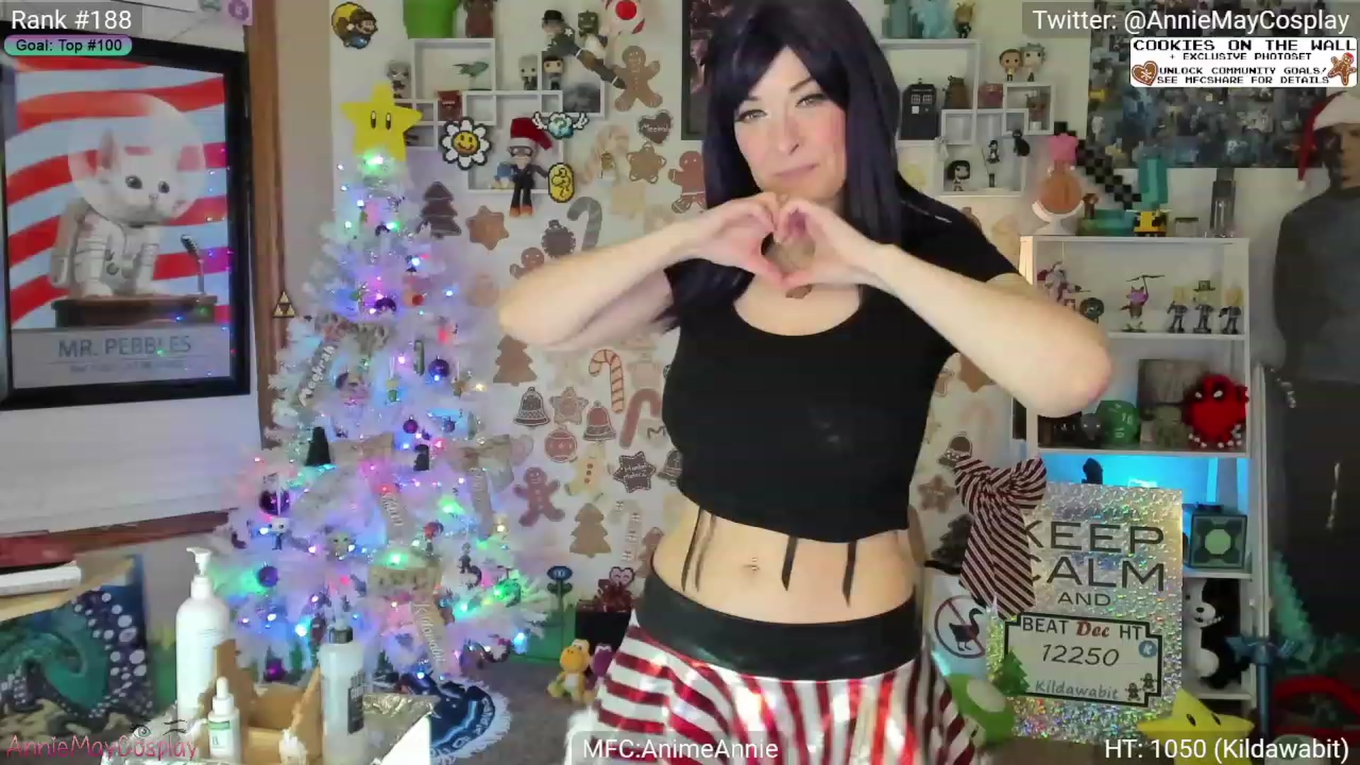 Gallery image thumbnail from AnimeAnnie's myfreecams stream on, 12/14/2023, 03:49 image 14 of 20