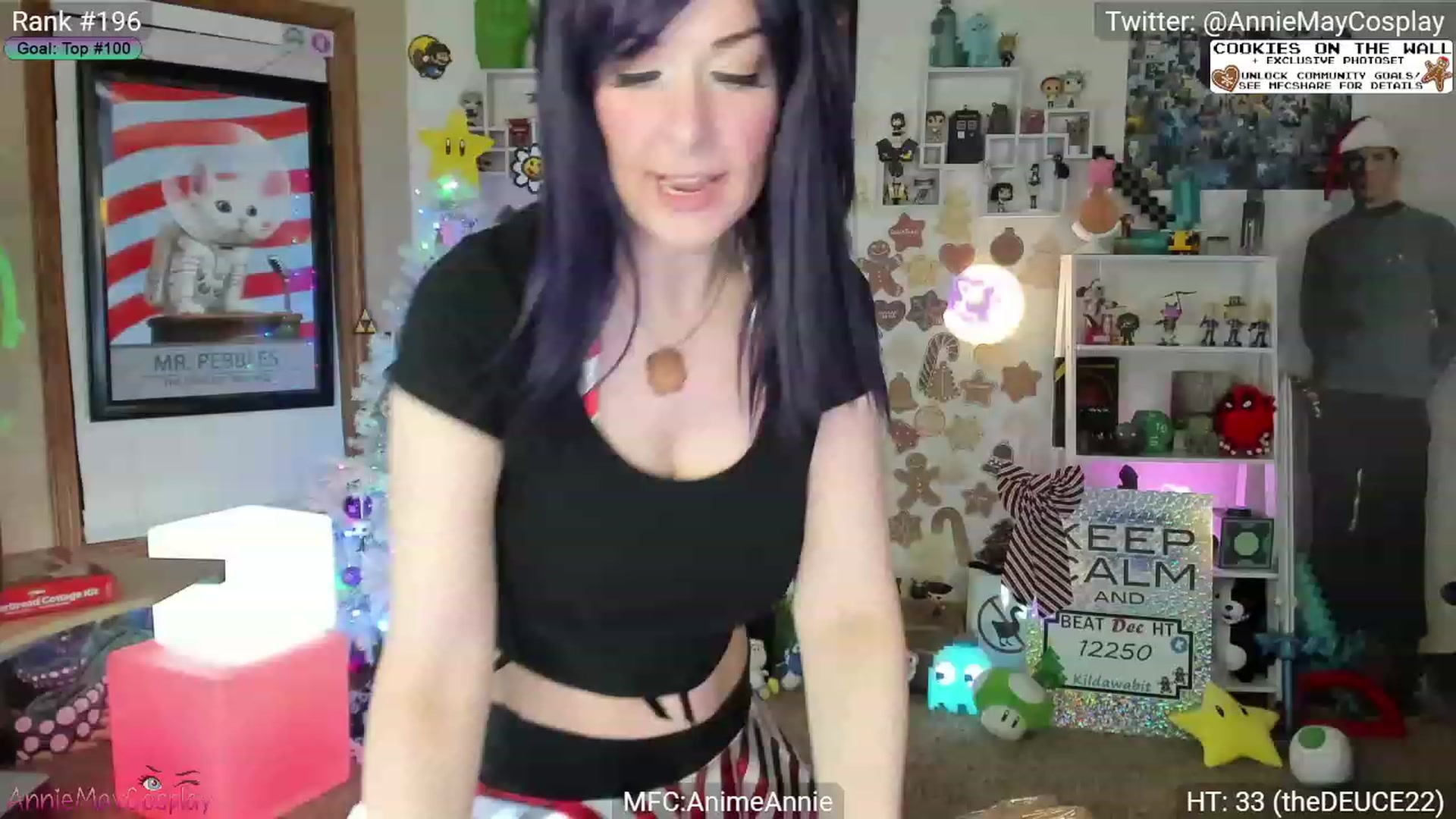 Gallery image thumbnail from AnimeAnnie's myfreecams stream on, 12/14/2023, 03:49 image 3 of 20