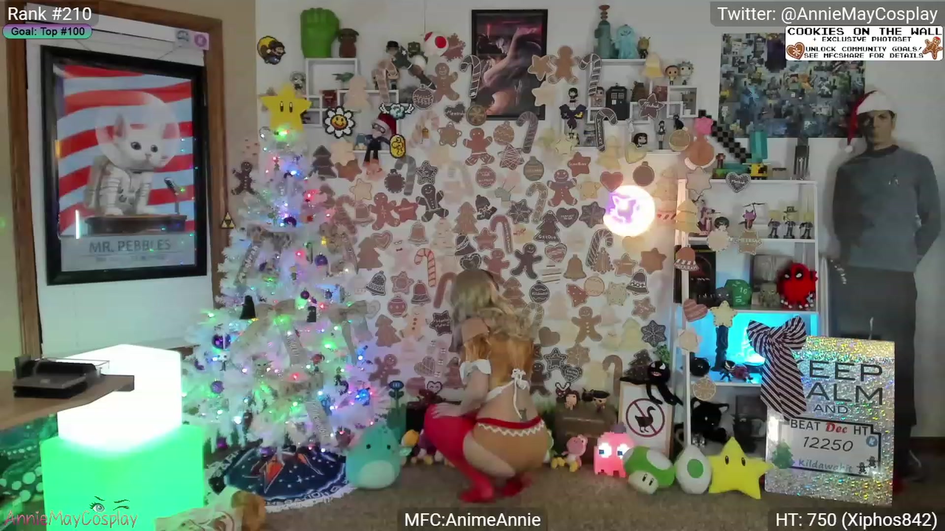Gallery image thumbnail from AnimeAnnie's myfreecams stream on, 12/22/2023, 04:34 image 3 of 20
