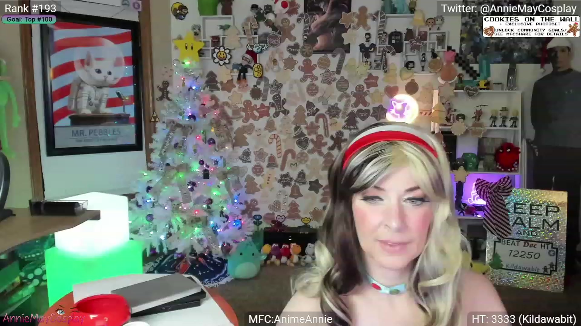 Gallery image thumbnail from AnimeAnnie's myfreecams stream on, 12/22/2023, 04:34 image 8 of 20