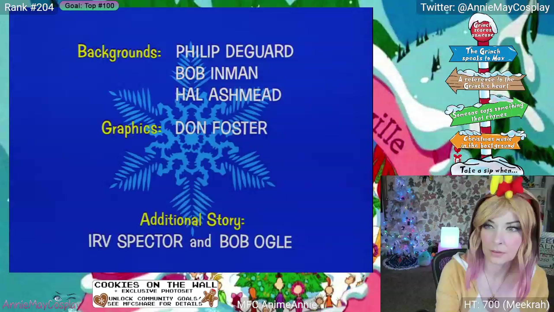 Gallery image thumbnail from AnimeAnnie's myfreecams stream on, 12/24/2023, 02:35 image 17 of 20