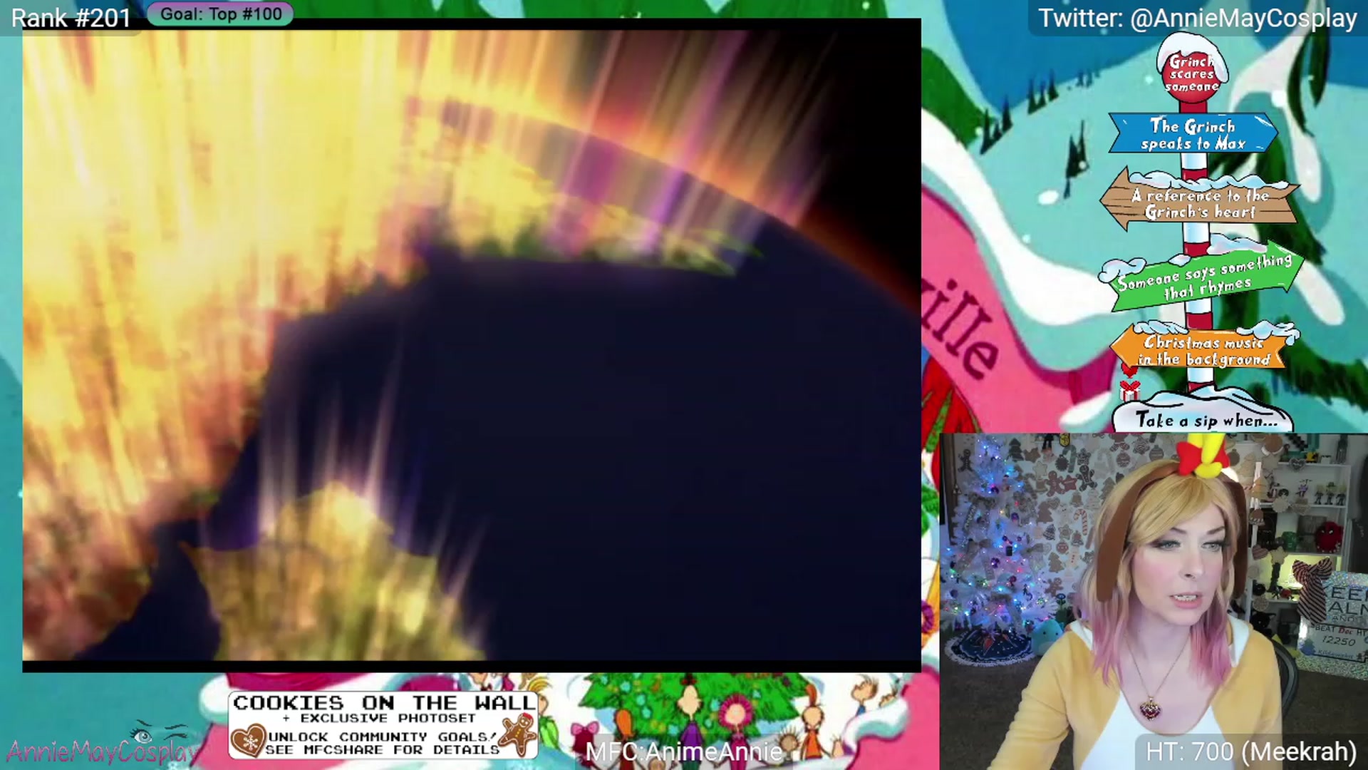 Gallery image thumbnail from AnimeAnnie's myfreecams stream on, 12/24/2023, 02:35 image 18 of 20
