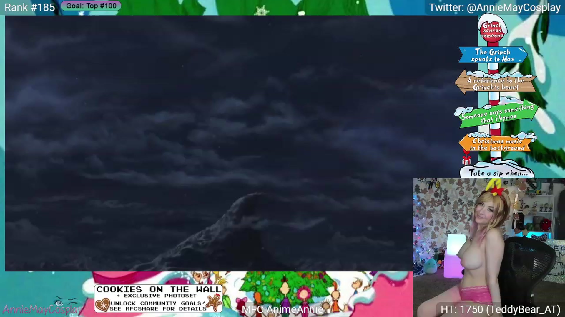 Gallery image thumbnail from AnimeAnnie's myfreecams stream on, 12/24/2023, 03:52 image 8 of 20