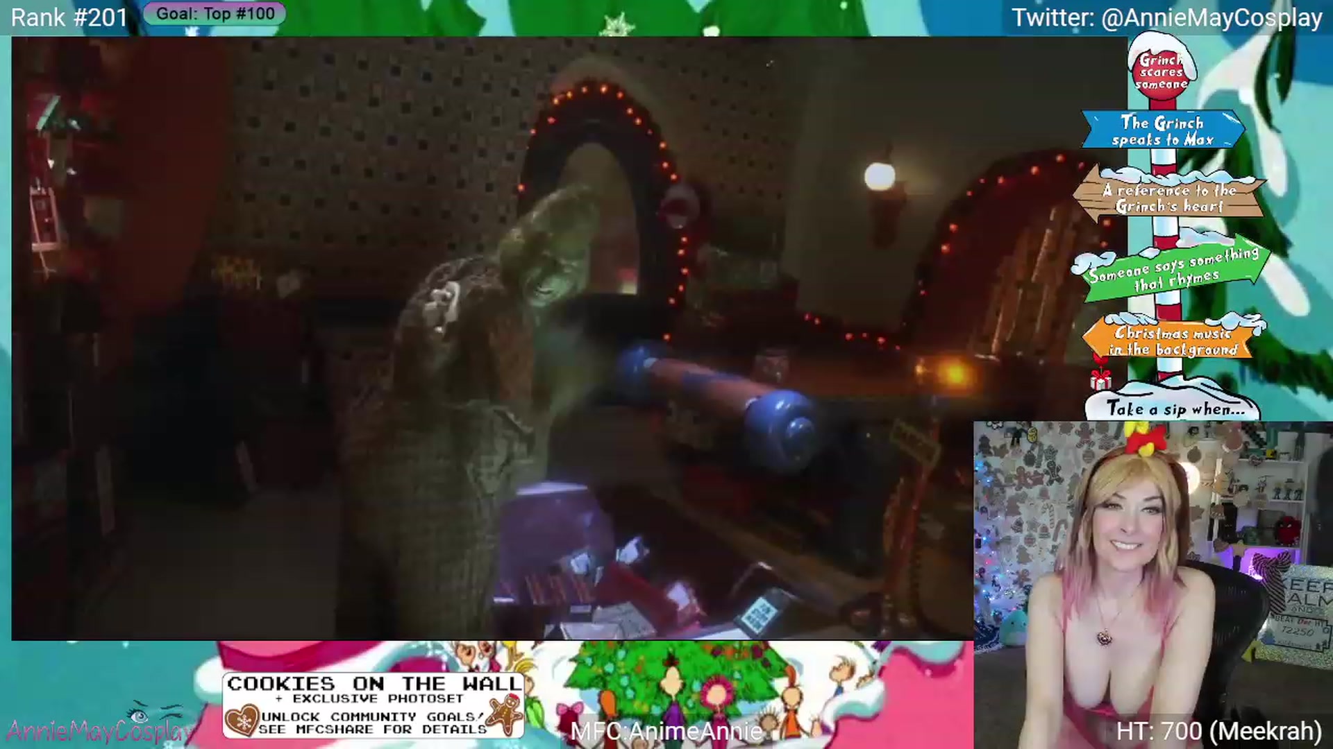 Gallery image thumbnail from AnimeAnnie's myfreecams stream on, 12/24/2023, 03:52 image 4 of 20